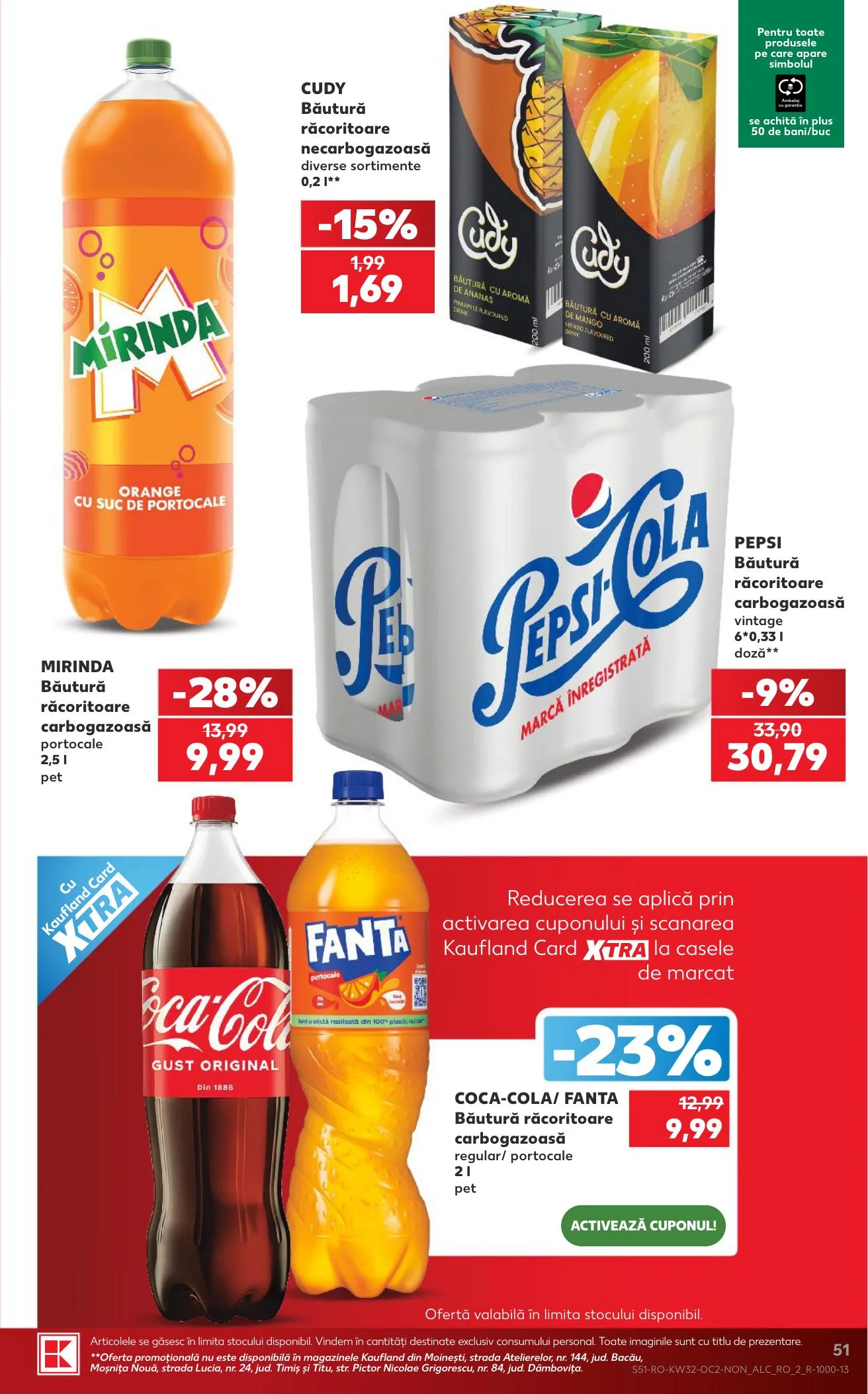 Kaufland akciós újság Románia 08.05–08.11 – 51. oldal