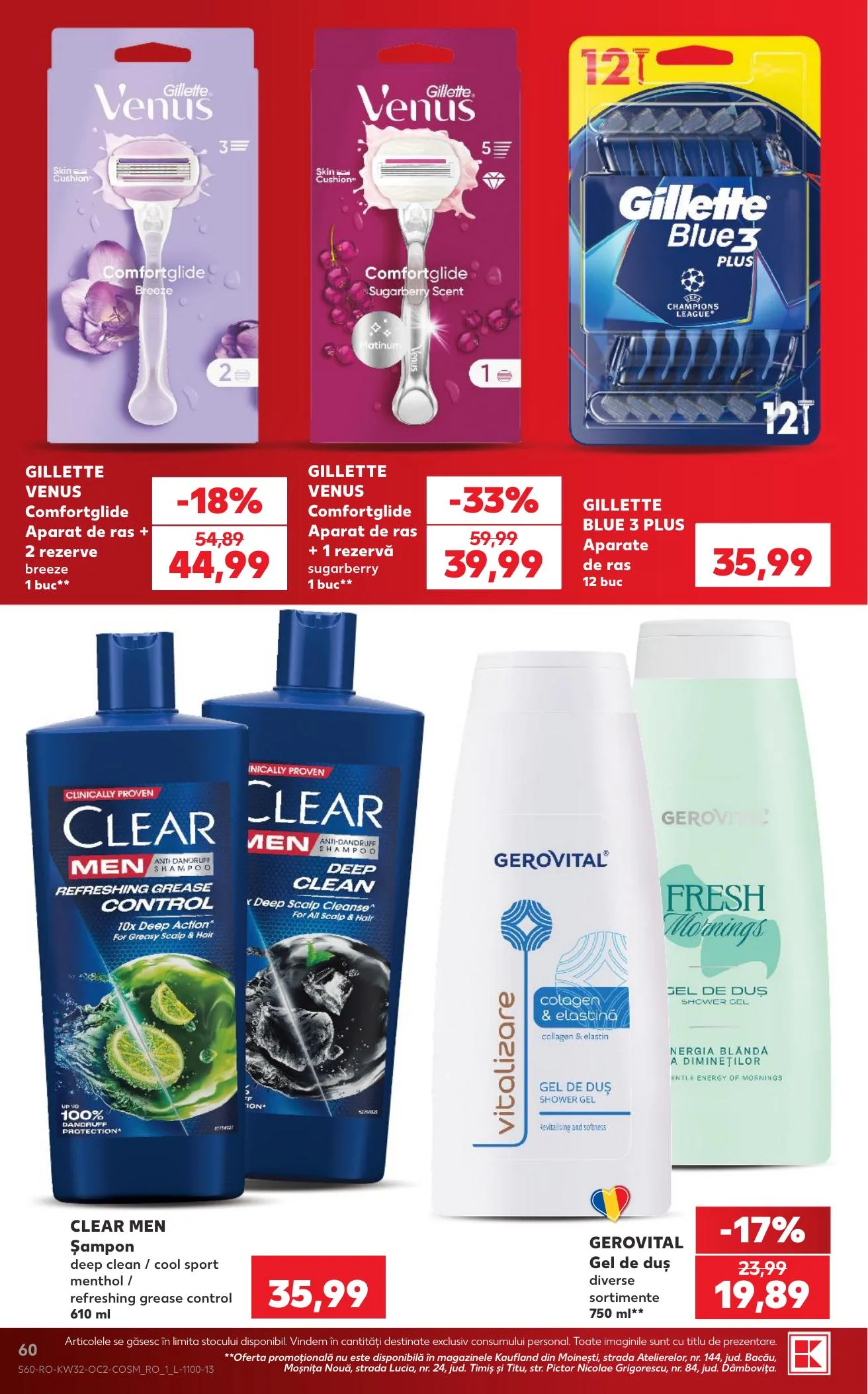 Kaufland akciós újság Románia 08.05–08.11 – 60. oldal