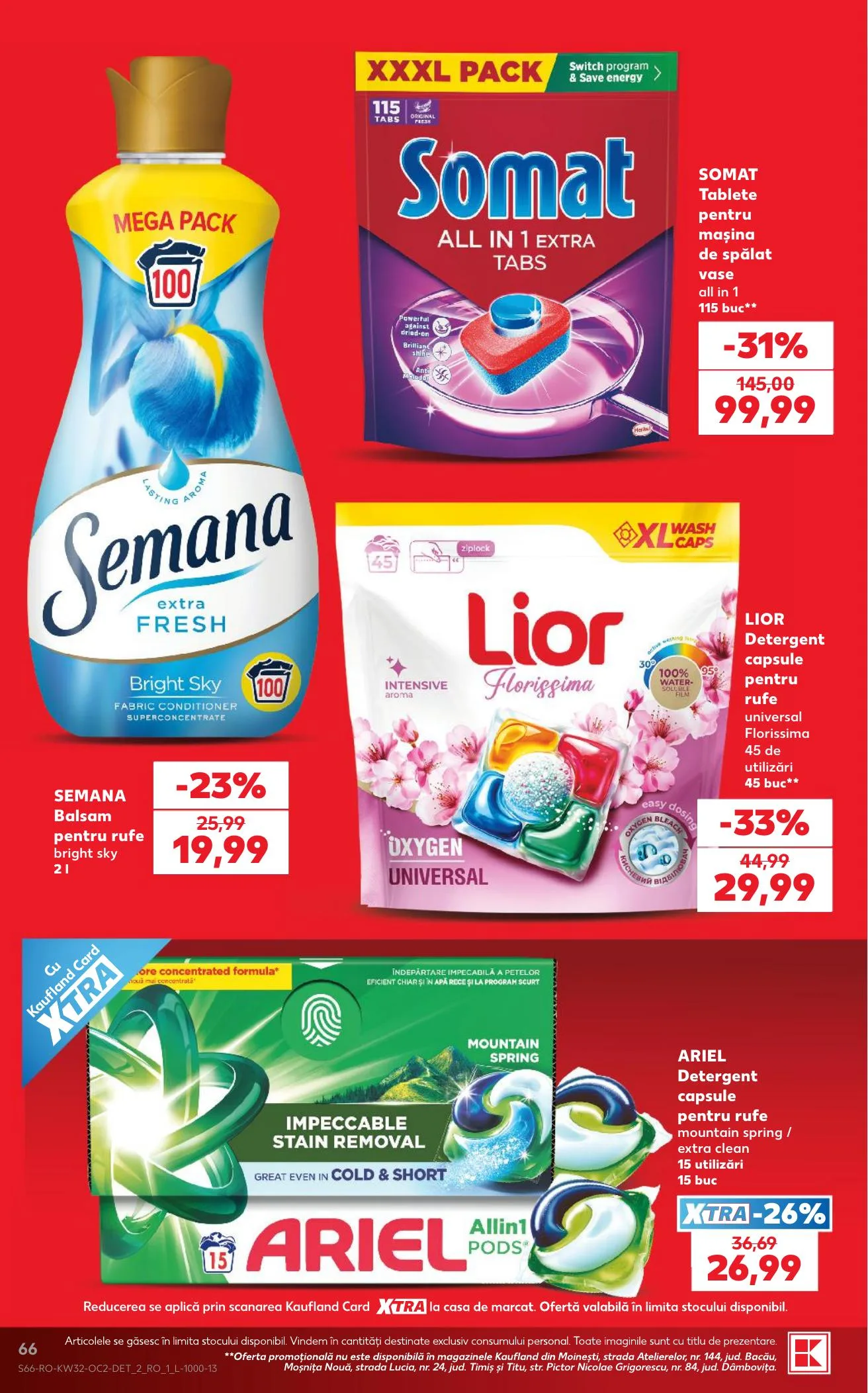Kaufland akciós újság Románia 08.05–08.11 – 66. oldal