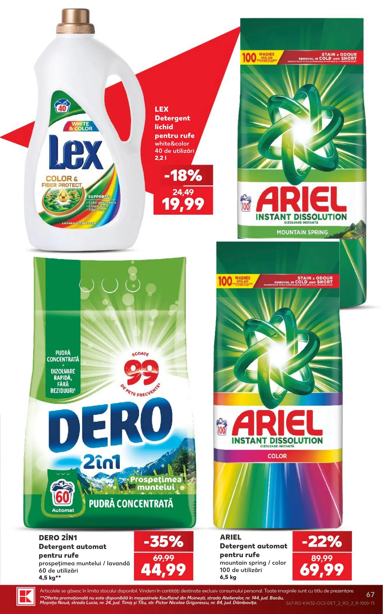 Kaufland akciós újság Románia 08.05–08.11 – 67. oldal