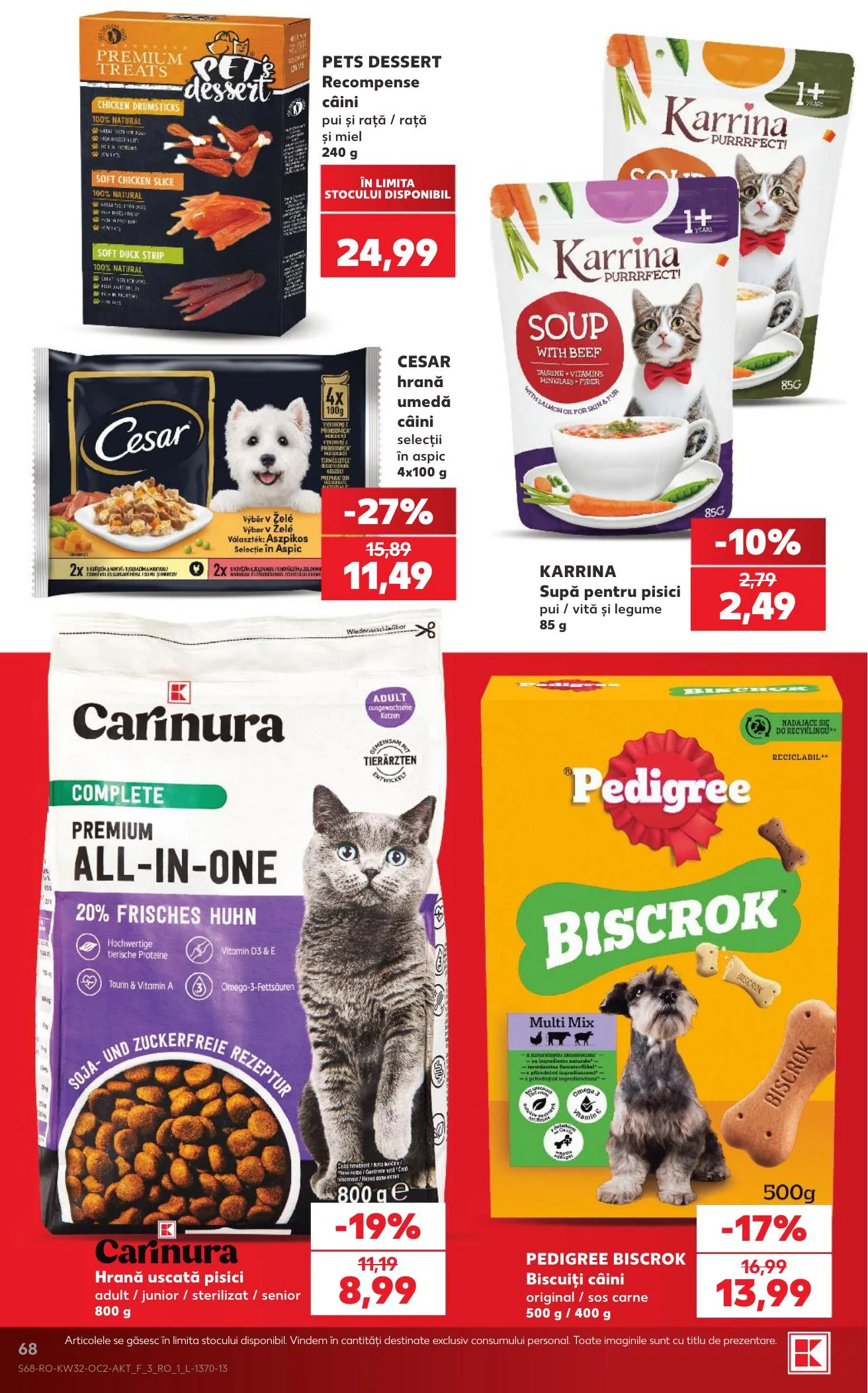 Kaufland akciós újság Románia 08.05–08.11 – 68. oldal