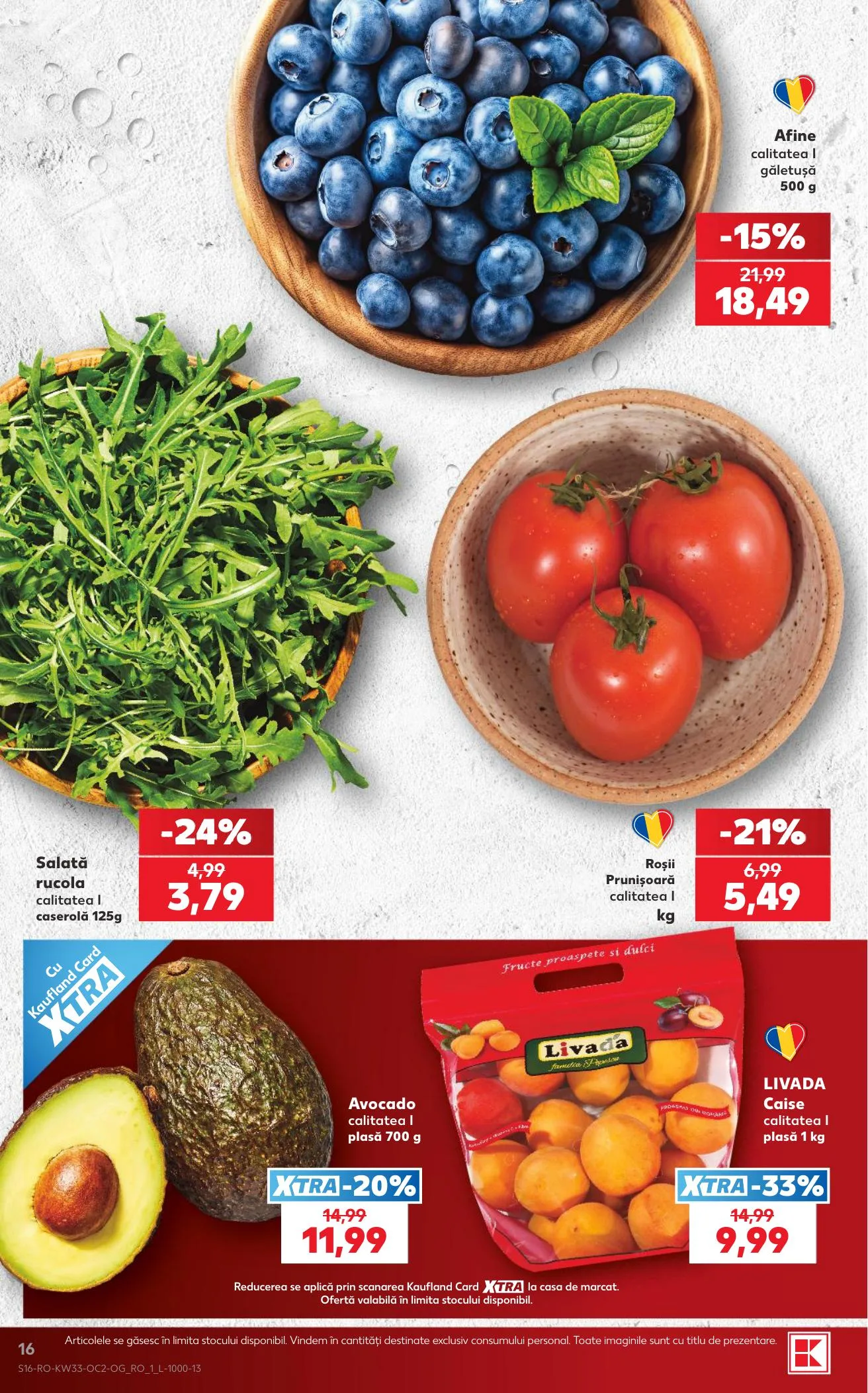 Kaufland akciós újság Románia 08.12–08.18 – 16. oldal