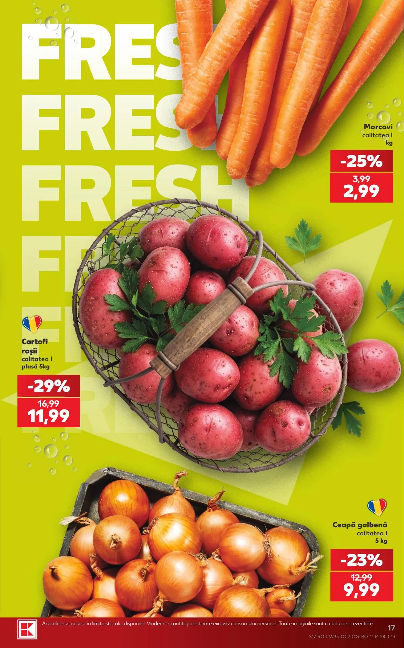 Kaufland akciós újság Románia 08.12–08.18 – 17. oldal