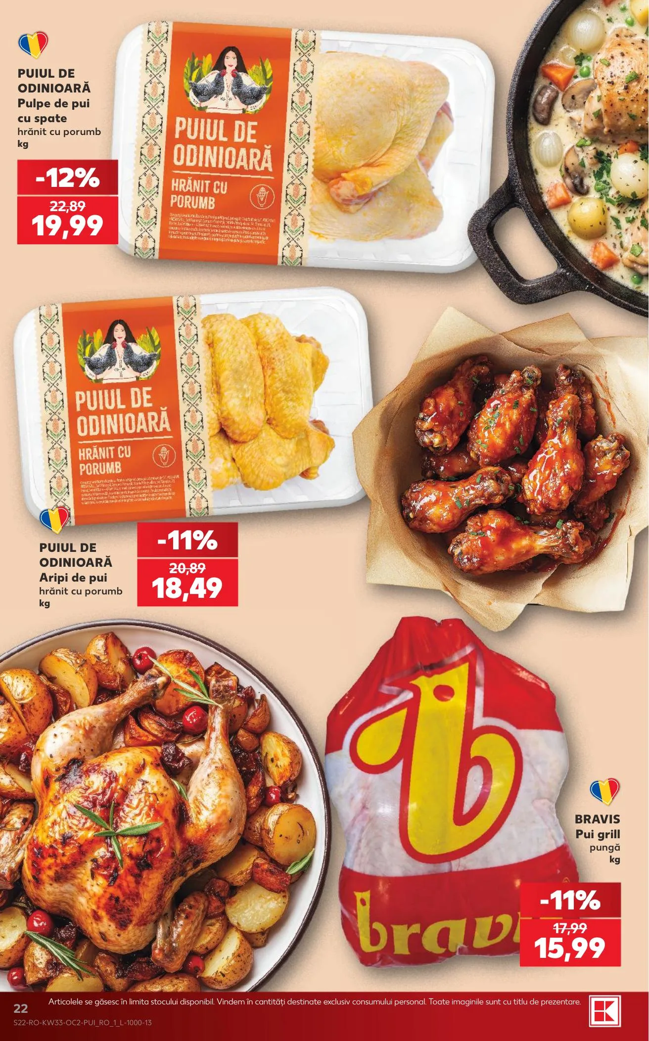 Kaufland akciós újság Románia 08.12–08.18 – 22. oldal