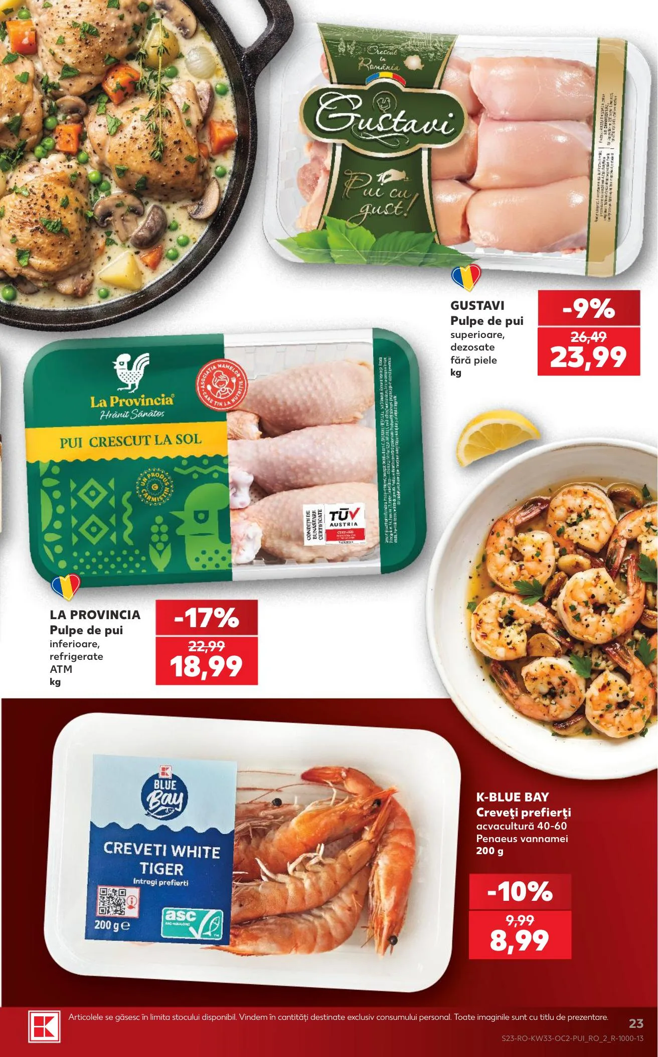Kaufland akciós újság Románia 08.12–08.18 – 23. oldal