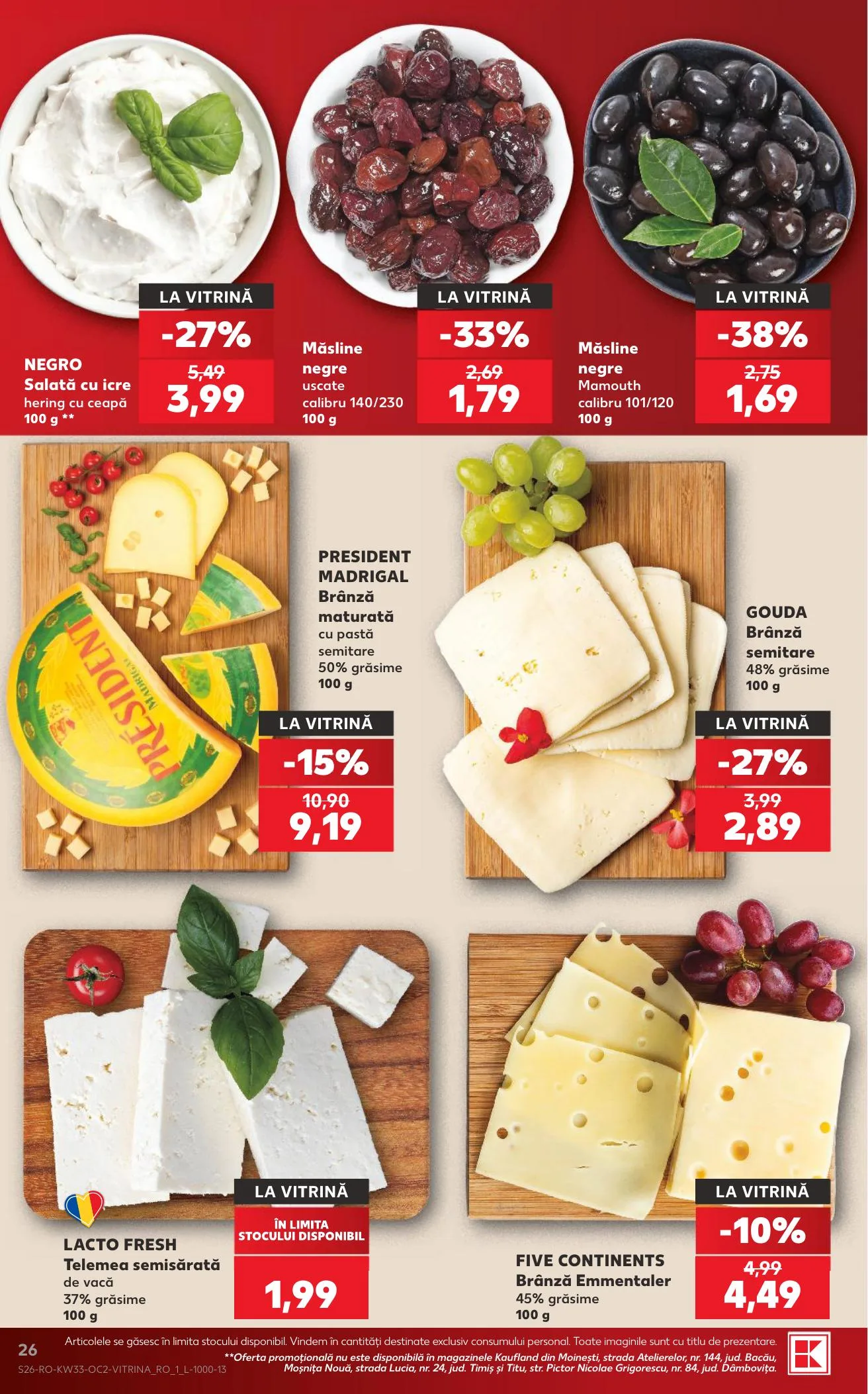 Kaufland akciós újság Románia 08.12–08.18 – 26. oldal
