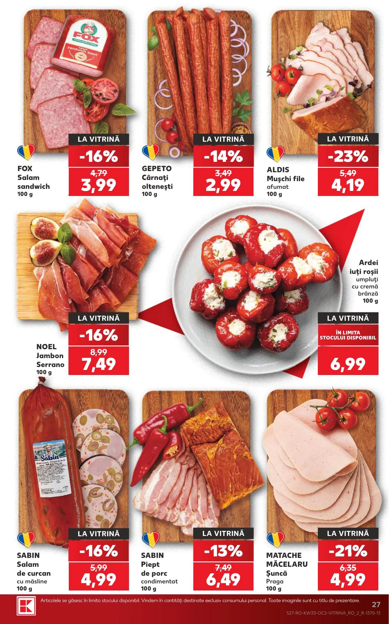 Kaufland akciós újság Románia 08.12–08.18 – 27. oldal