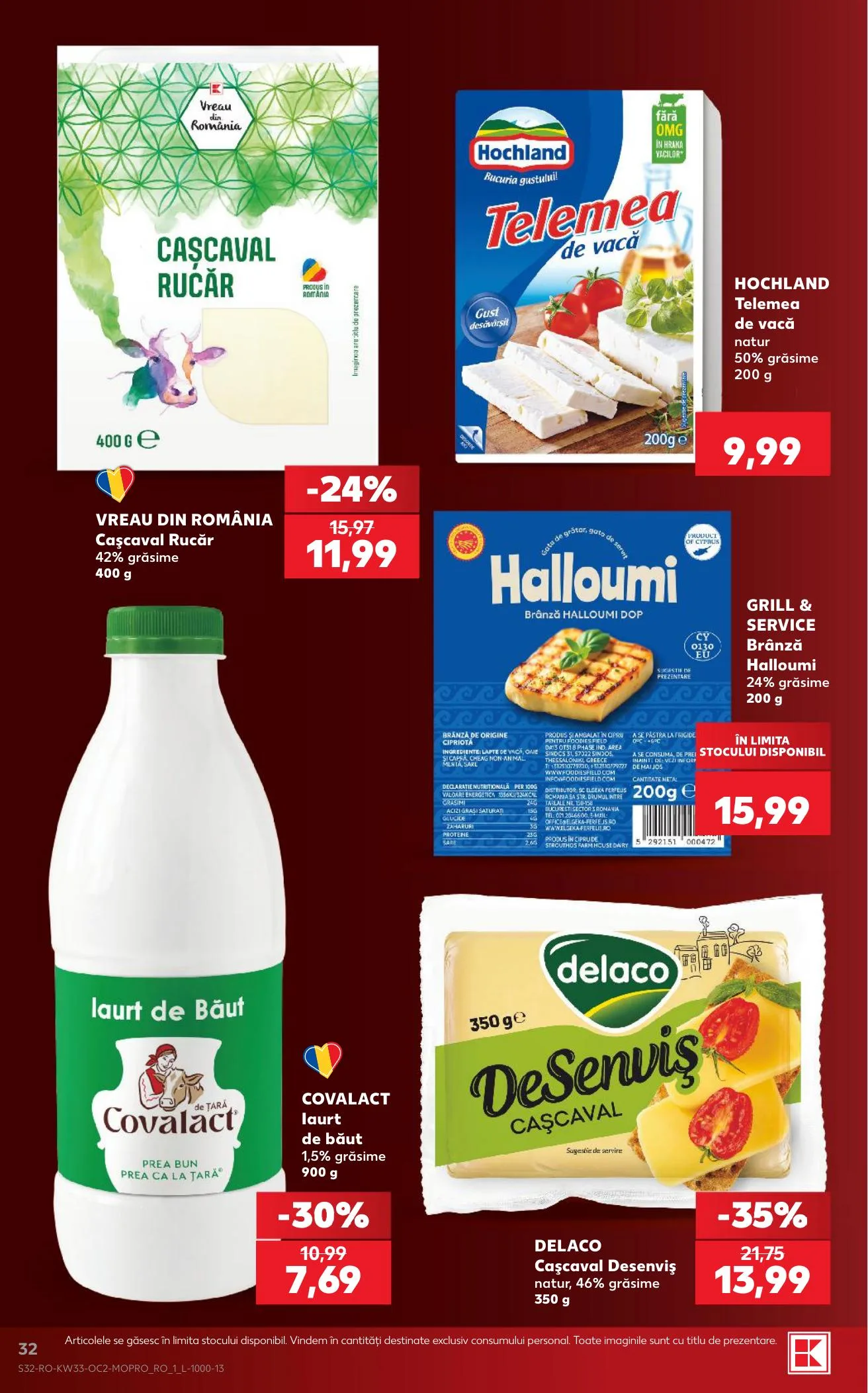 Kaufland akciós újság Románia 08.12–08.18 – 32. oldal