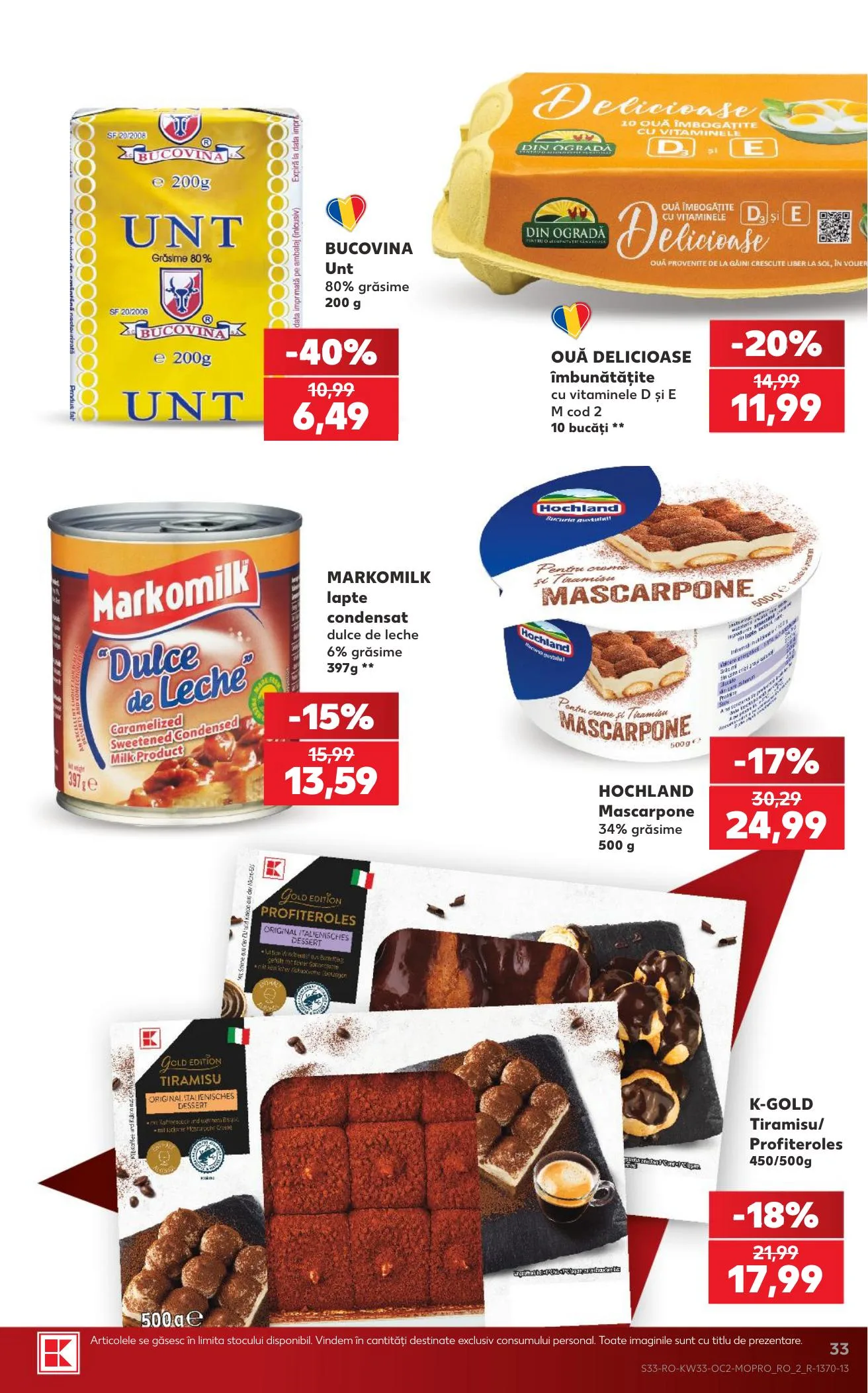 Kaufland akciós újság Románia 08.12–08.18 – 33. oldal