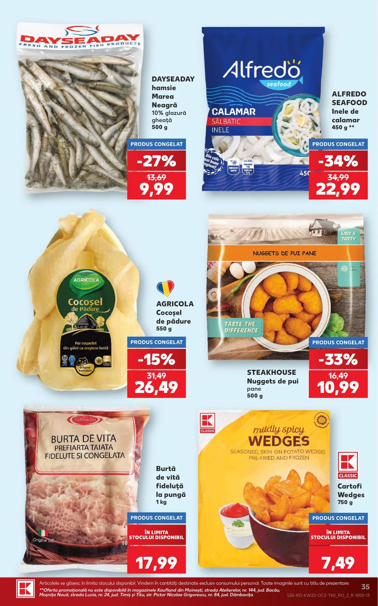 Kaufland akciós újság Románia 08.12–08.18 – 35. oldal