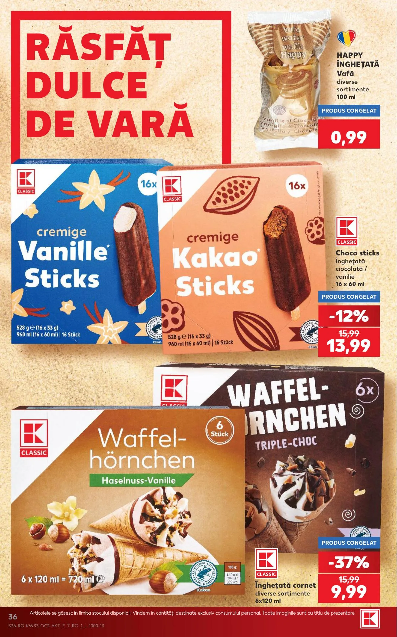 Kaufland akciós újság Románia 08.12–08.18 – 36. oldal