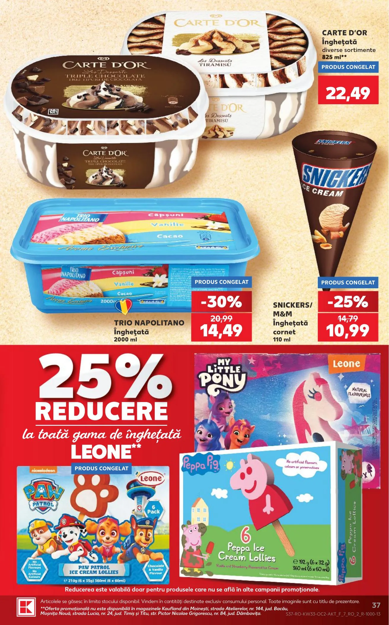 Kaufland akciós újság Románia 08.12–08.18 – 37. oldal