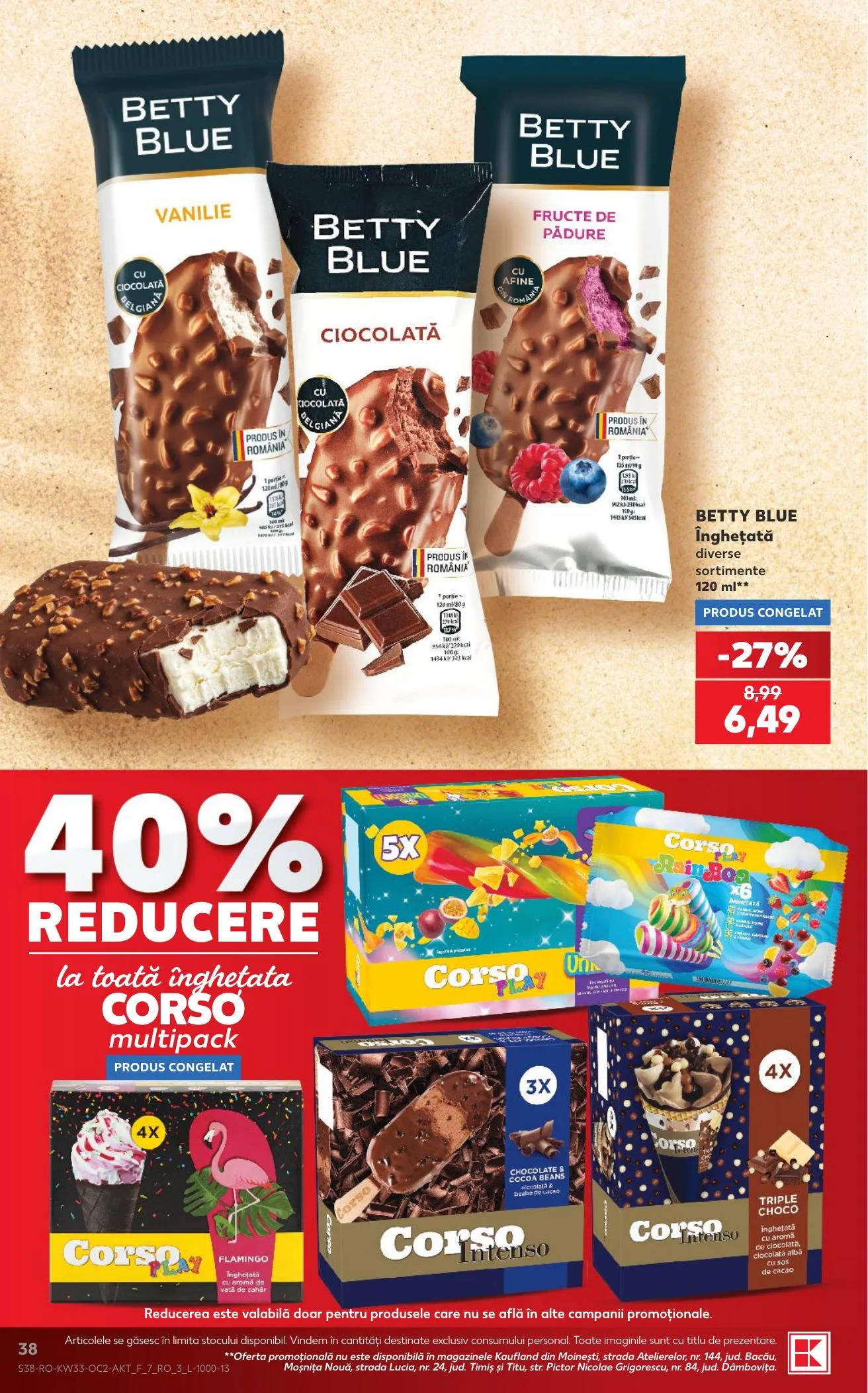 Kaufland akciós újság Románia 08.12–08.18 – 38. oldal