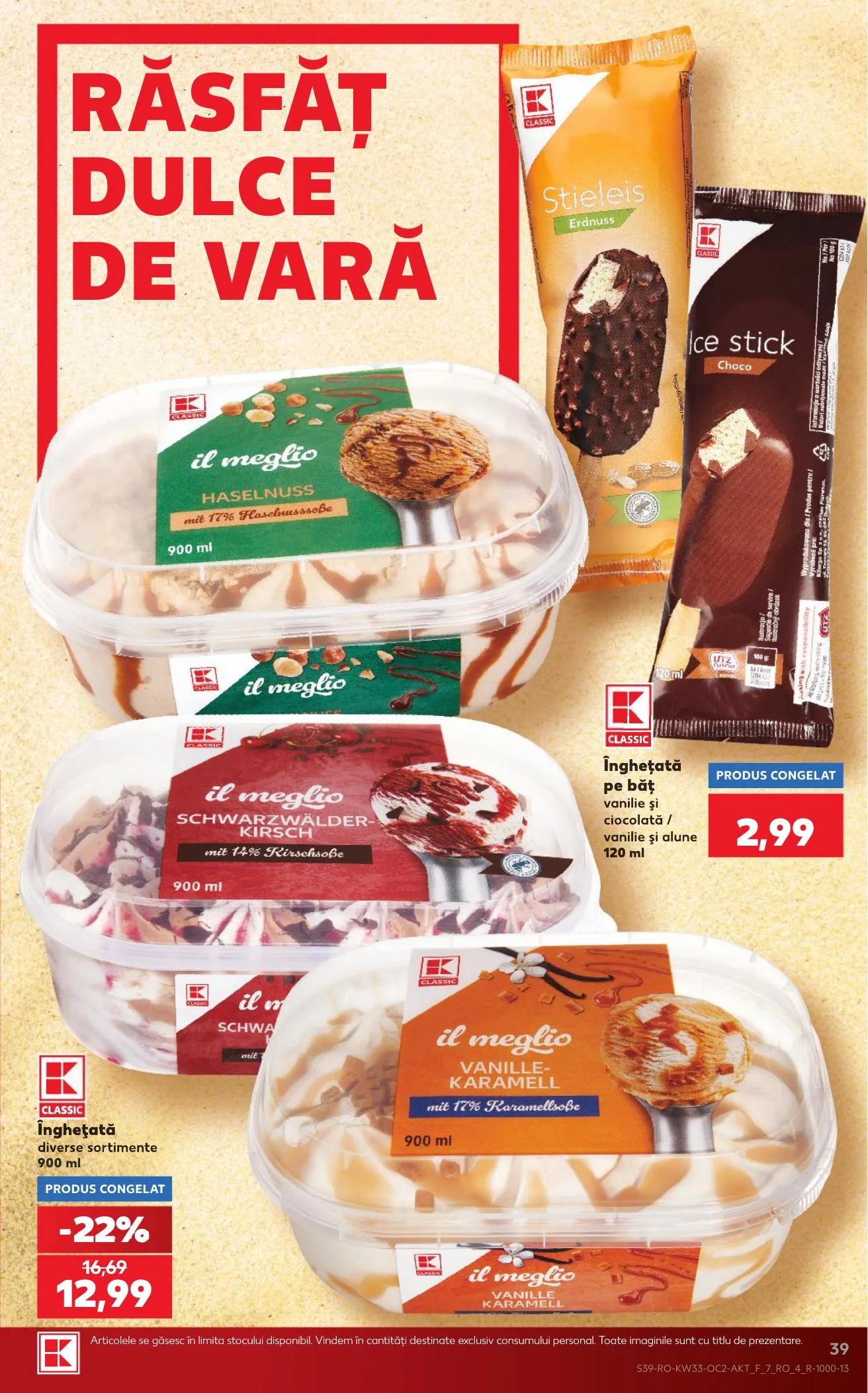 Kaufland akciós újság Románia 08.12–08.18 – 39. oldal