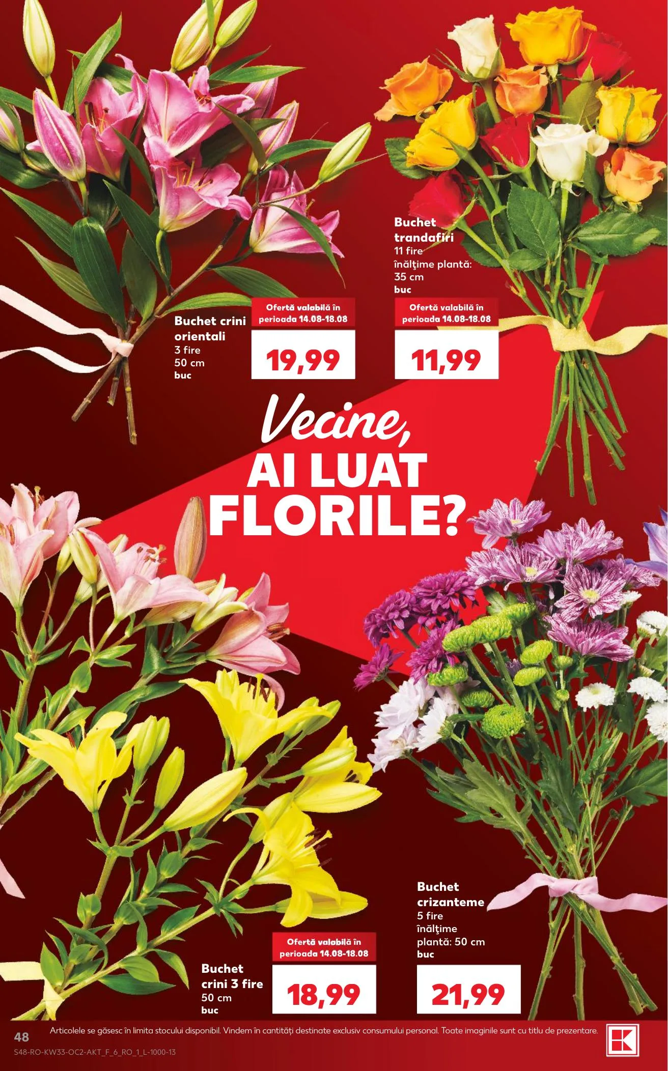 Kaufland akciós újság Románia 08.12–08.18 – 48. oldal