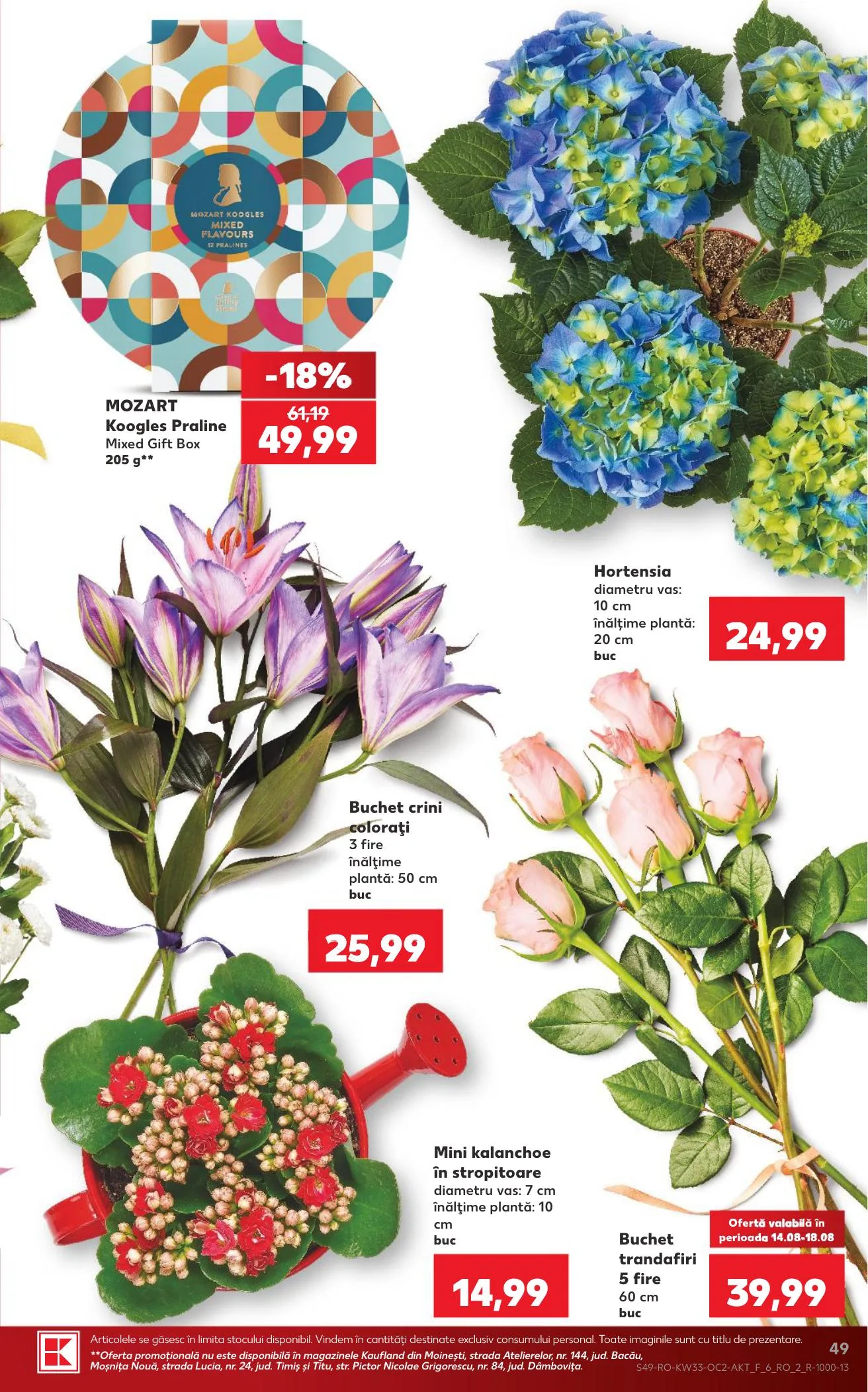 Kaufland akciós újság Románia 08.12–08.18 – 49. oldal