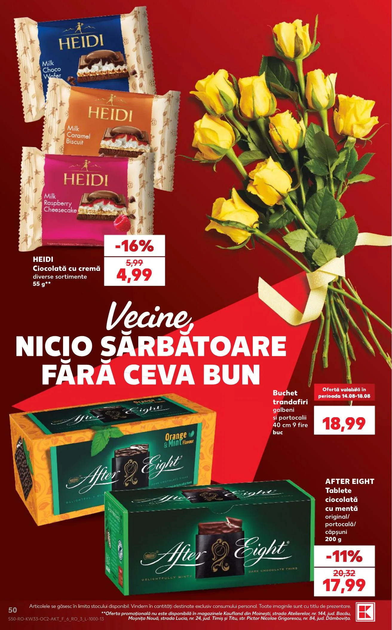 Kaufland akciós újság Románia 08.12–08.18 – 50. oldal