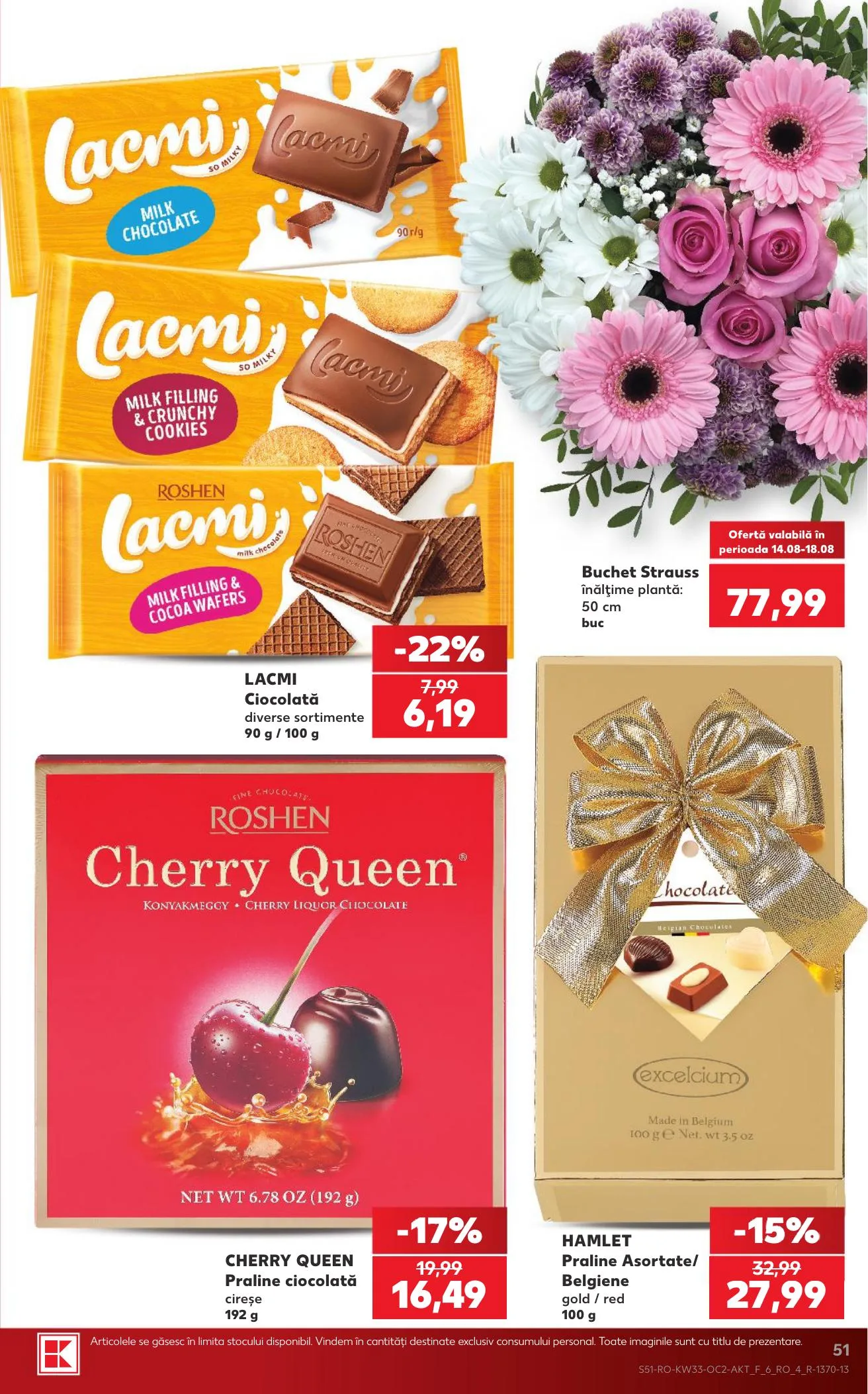 Kaufland akciós újság Románia 08.12–08.18 – 51. oldal