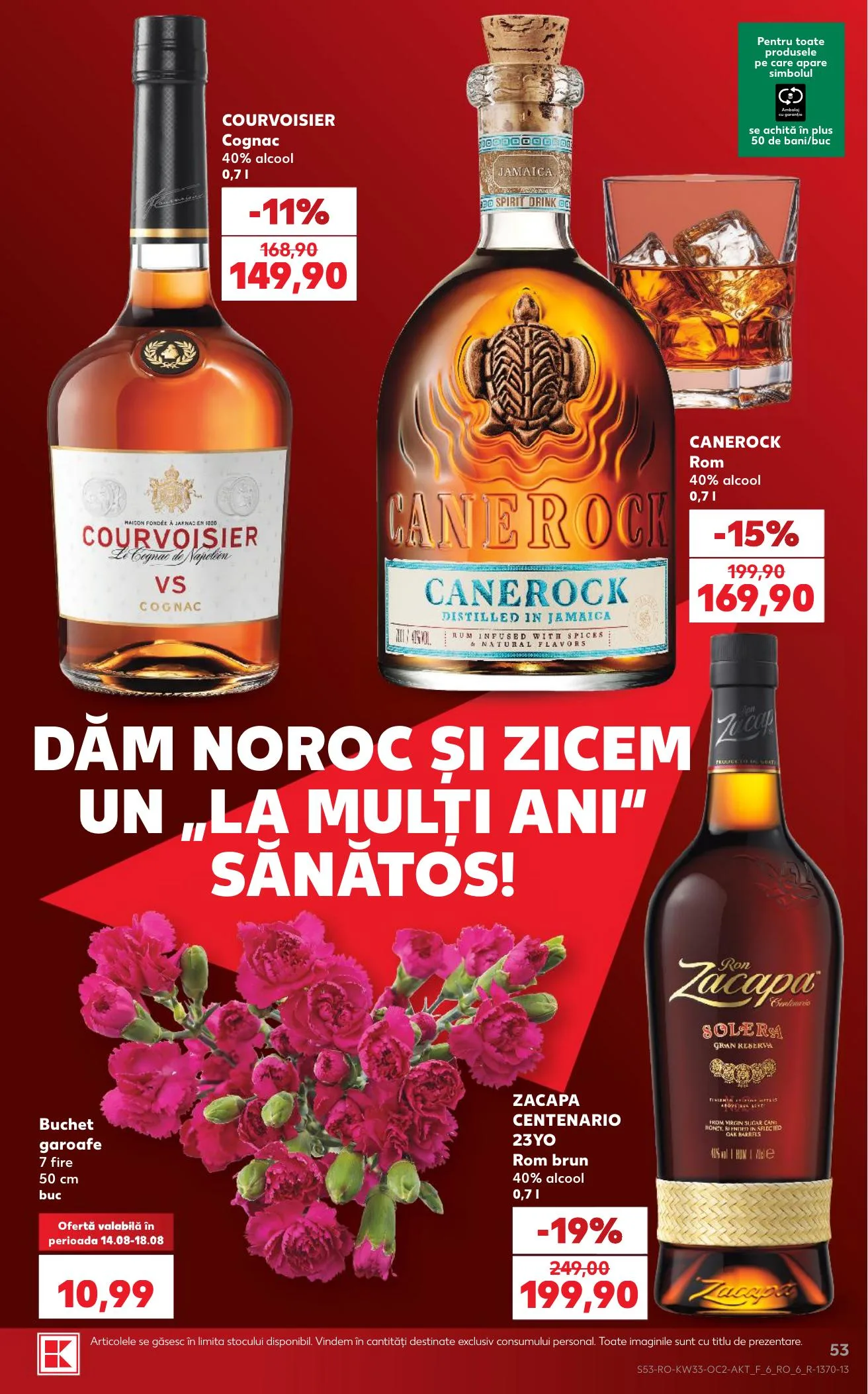 Kaufland akciós újság Románia 08.12–08.18 – 53. oldal