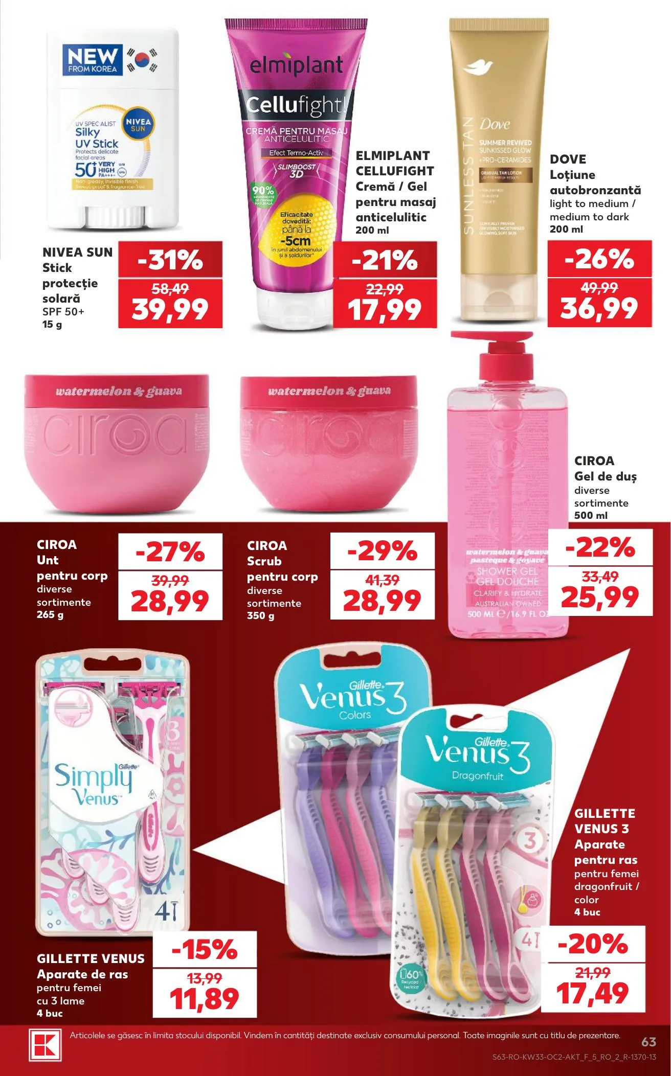 Kaufland akciós újság Románia 08.12–08.18 – 63. oldal