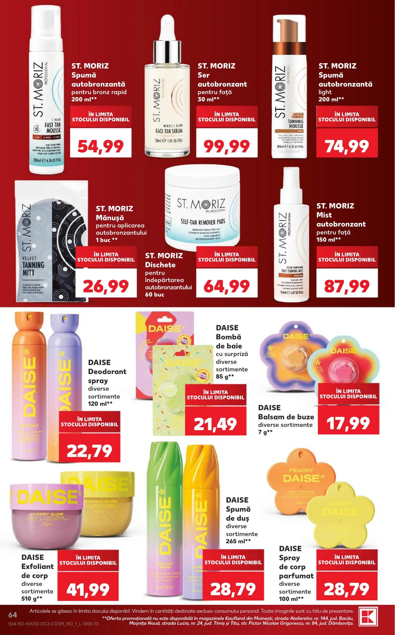 Kaufland akciós újság Románia 08.12–08.18 – 64. oldal