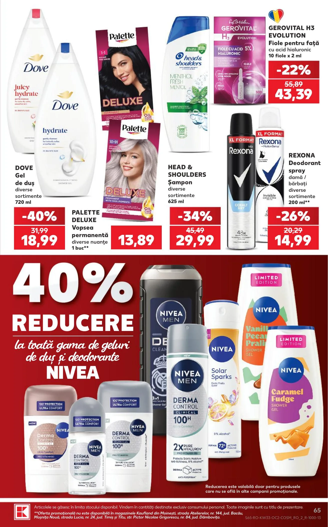 Kaufland akciós újság Románia 08.12–08.18 – 65. oldal