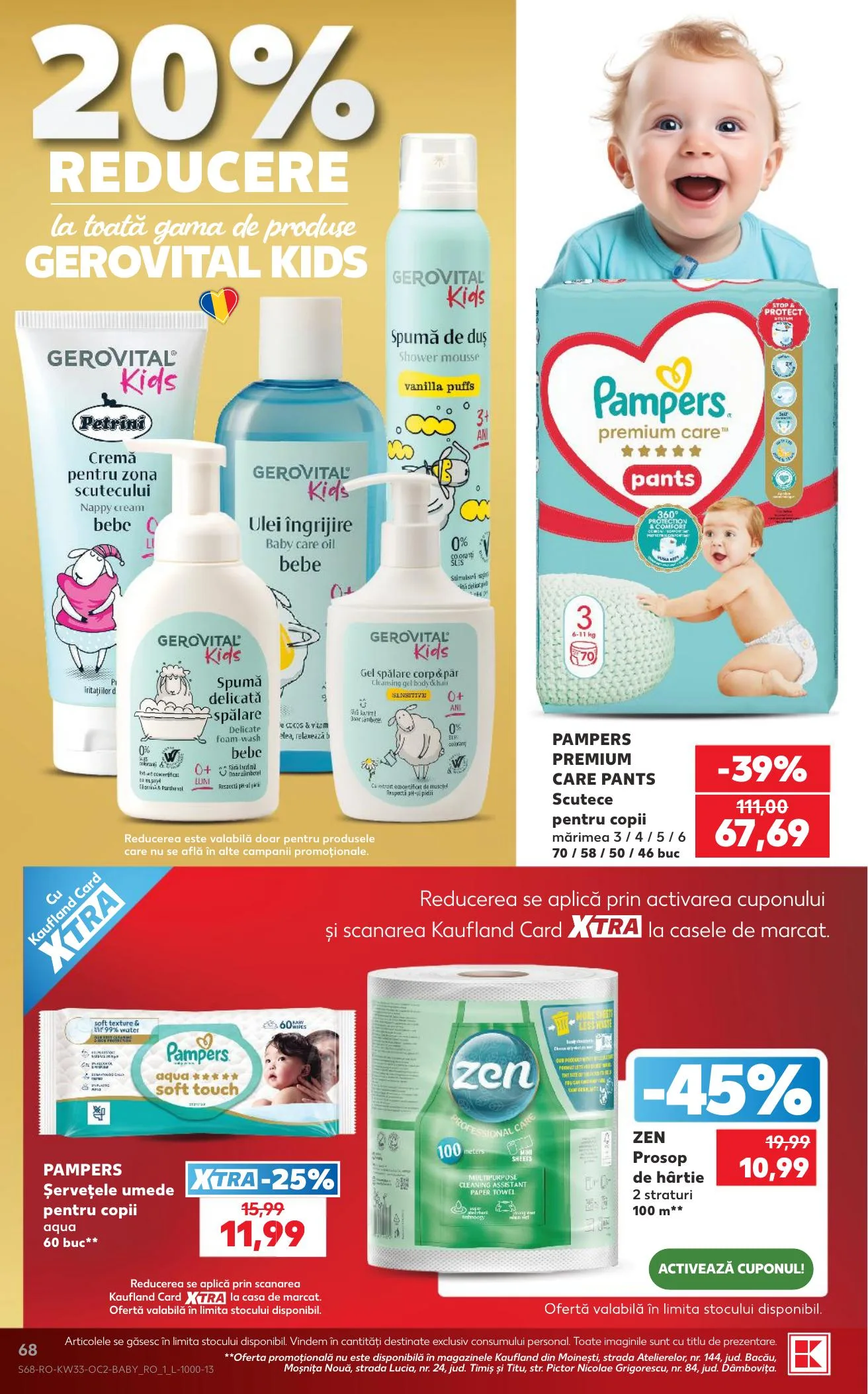 Kaufland akciós újság Románia 08.12–08.18 – 68. oldal