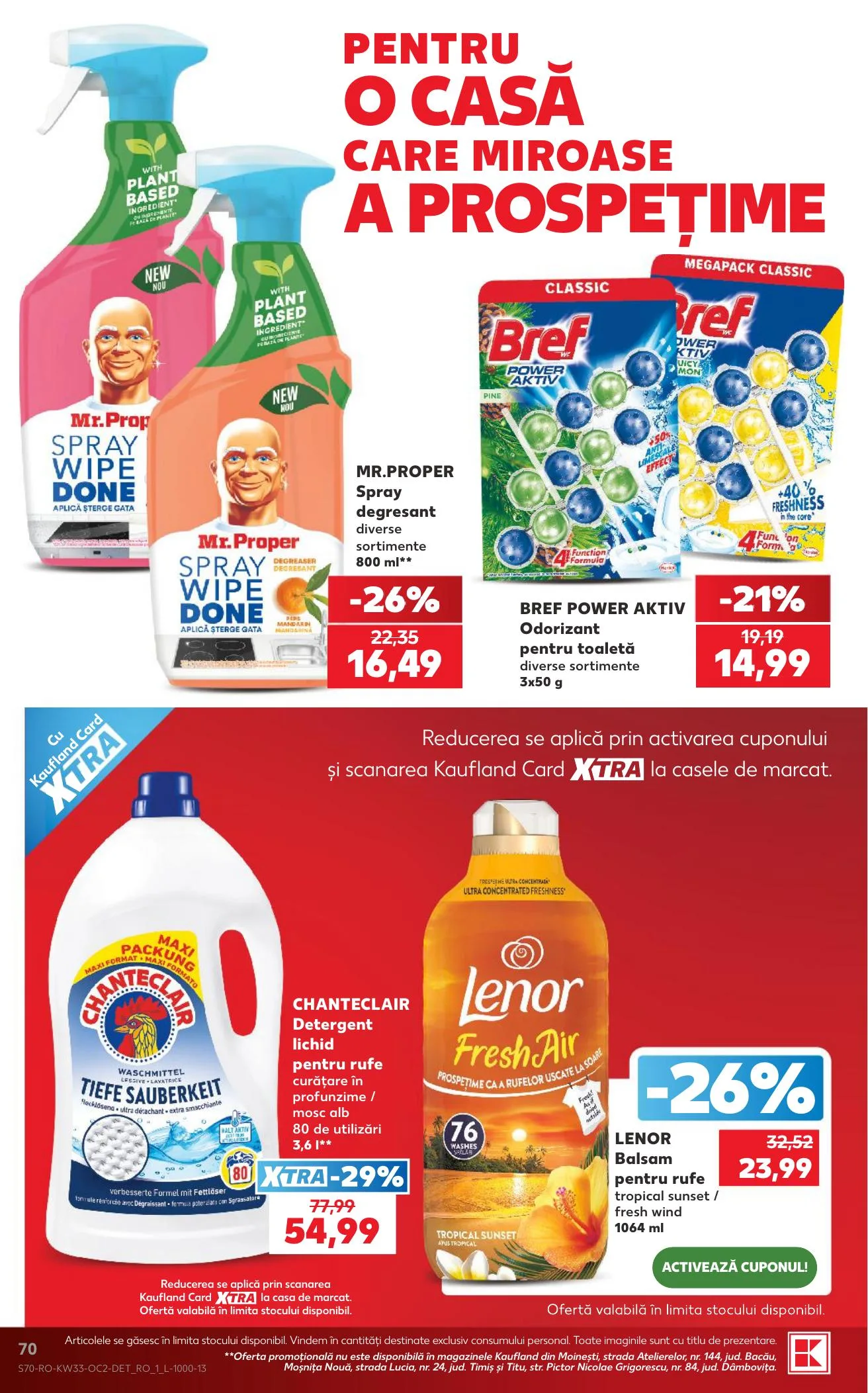 Kaufland akciós újság Románia 08.12–08.18 – 70. oldal