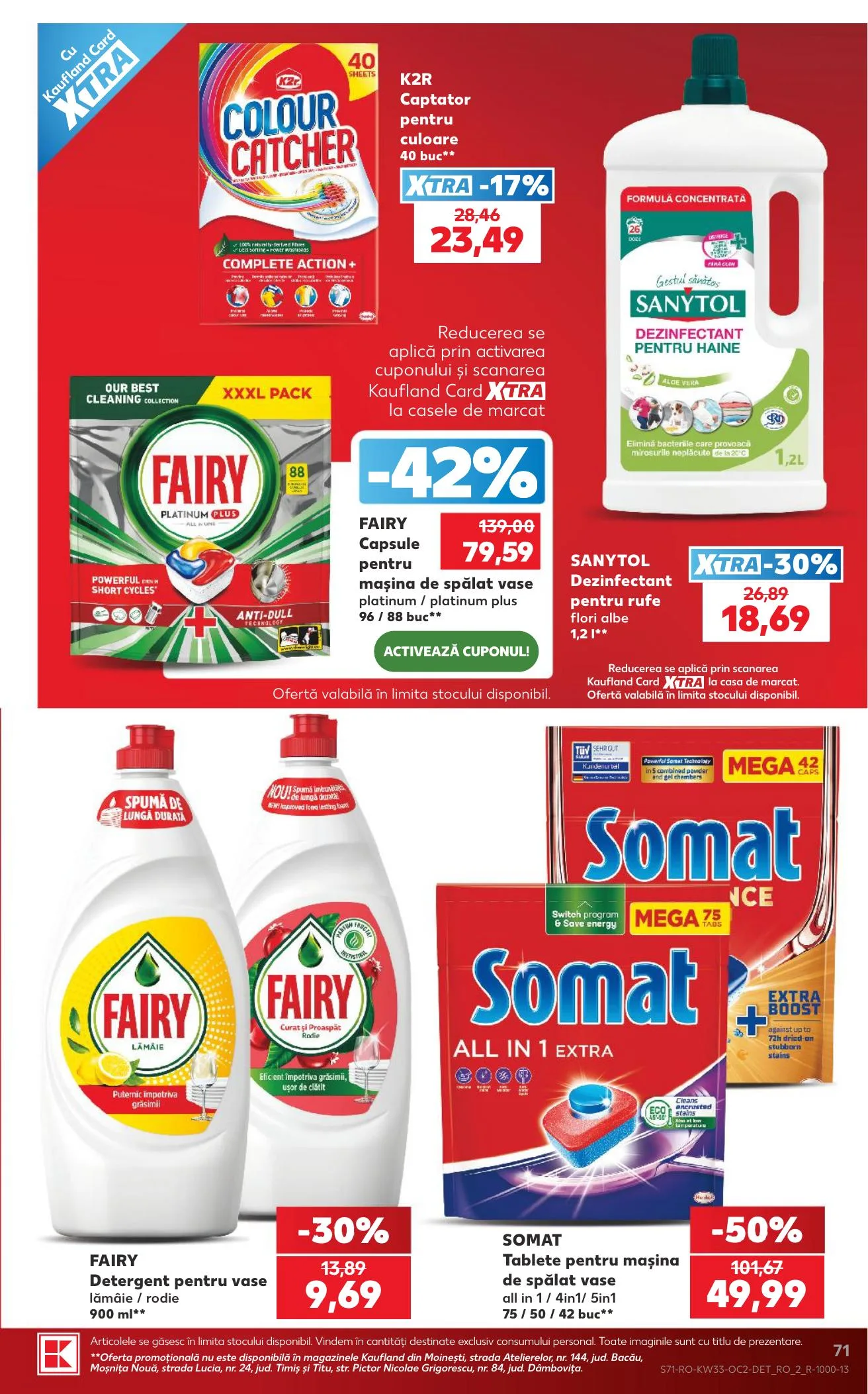 Kaufland akciós újság Románia 08.12–08.18 – 71. oldal