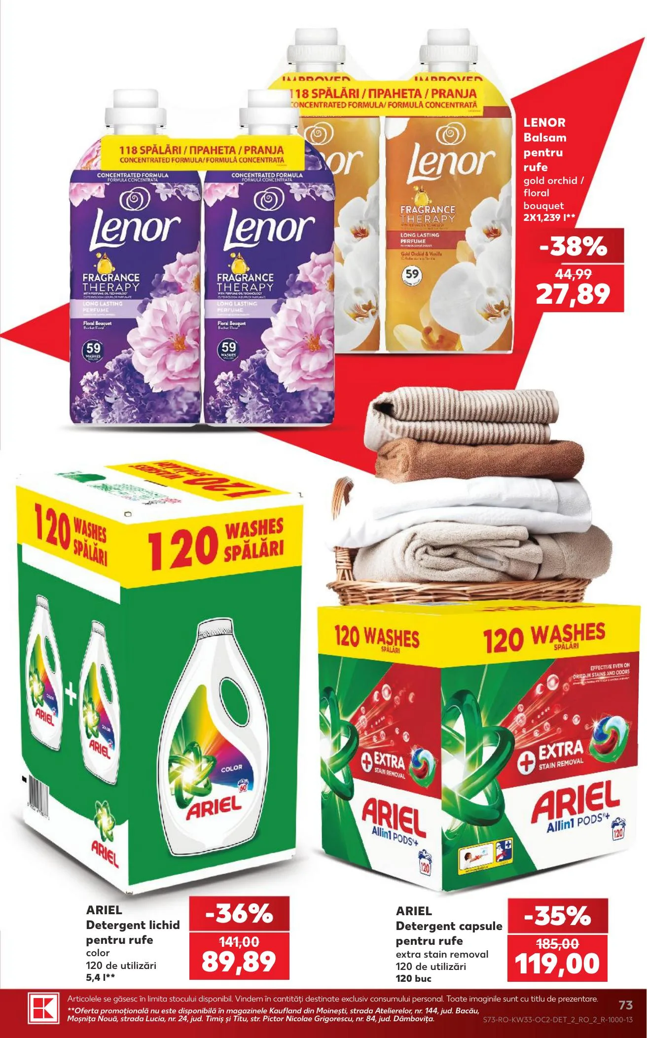 Kaufland akciós újság Románia 08.12–08.18 – 73. oldal