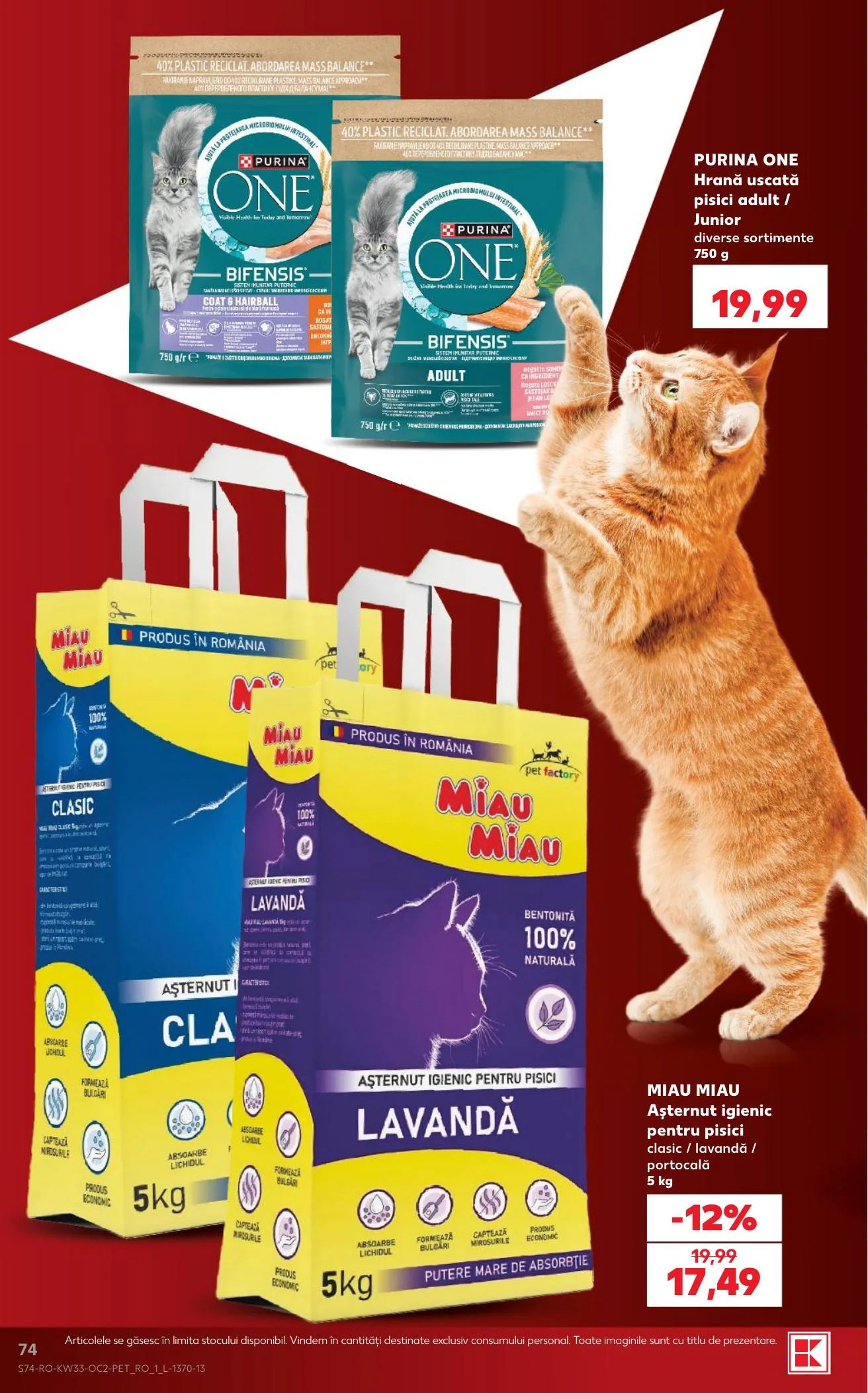 Kaufland akciós újság Románia 08.12–08.18 – 74. oldal
