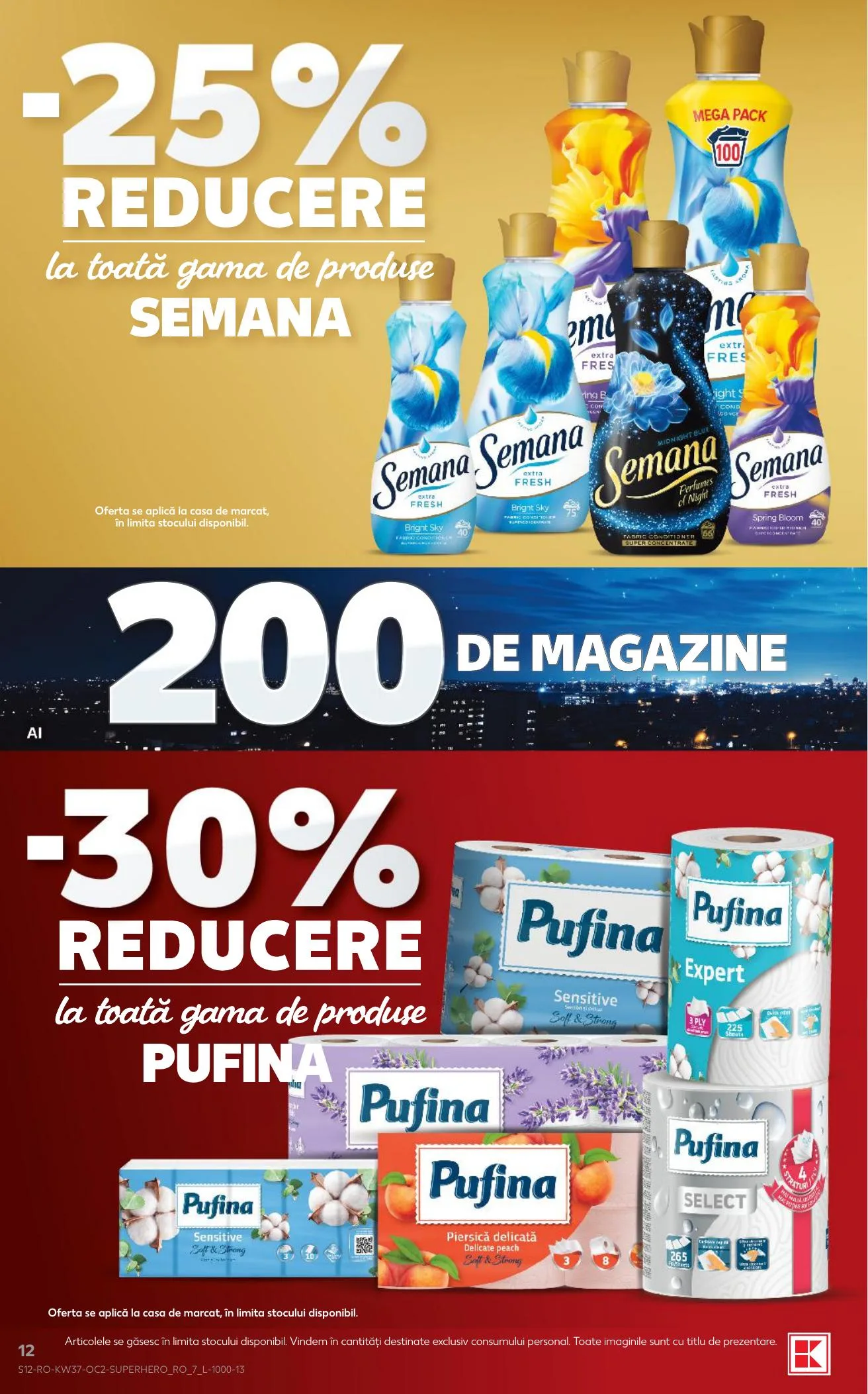Kaufland akciós újság Románia 09.09–09.15 – 12. oldal