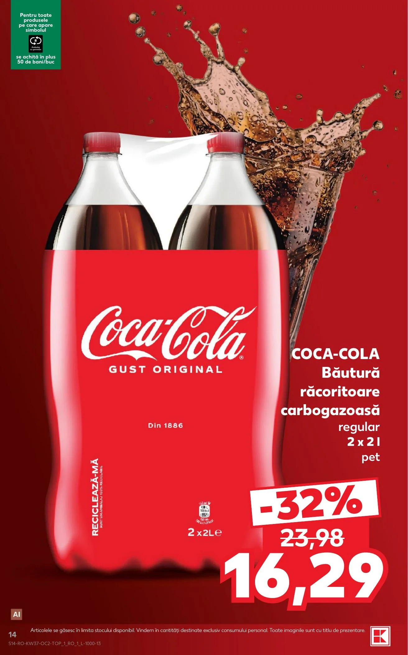 Kaufland akciós újság Románia 09.09–09.15 – 14. oldal