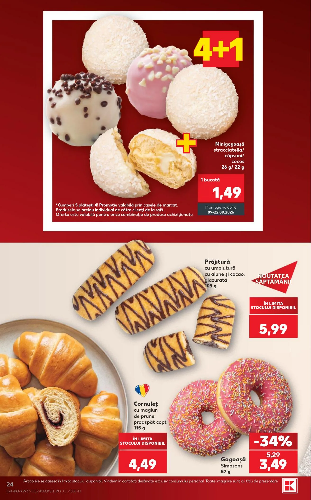 Kaufland akciós újság Románia 09.09–09.15 – 24. oldal
