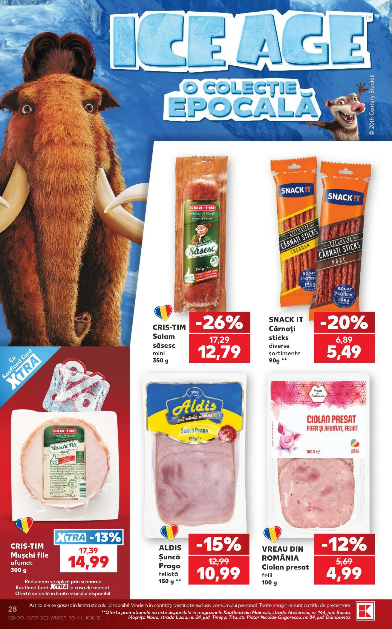 Kaufland akciós újság Románia 09.09–09.15 – 28. oldal