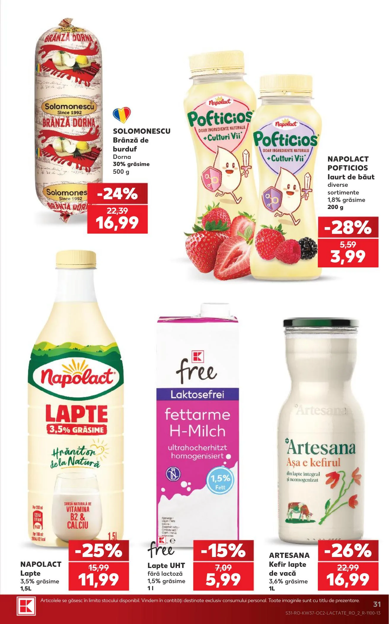 Kaufland akciós újság Románia 09.09–09.15 – 31. oldal