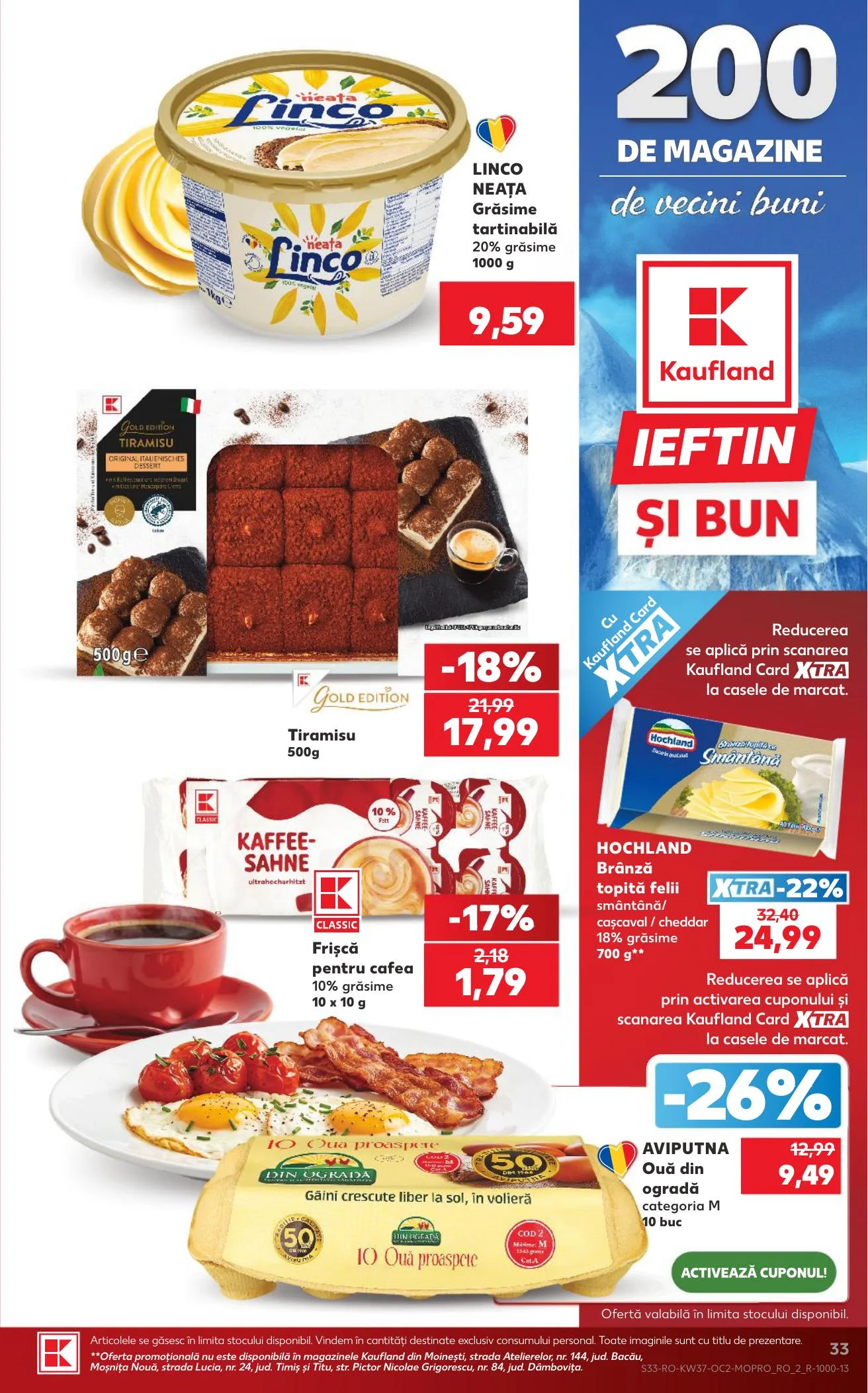 Kaufland akciós újság Románia 09.09–09.15 – 33. oldal