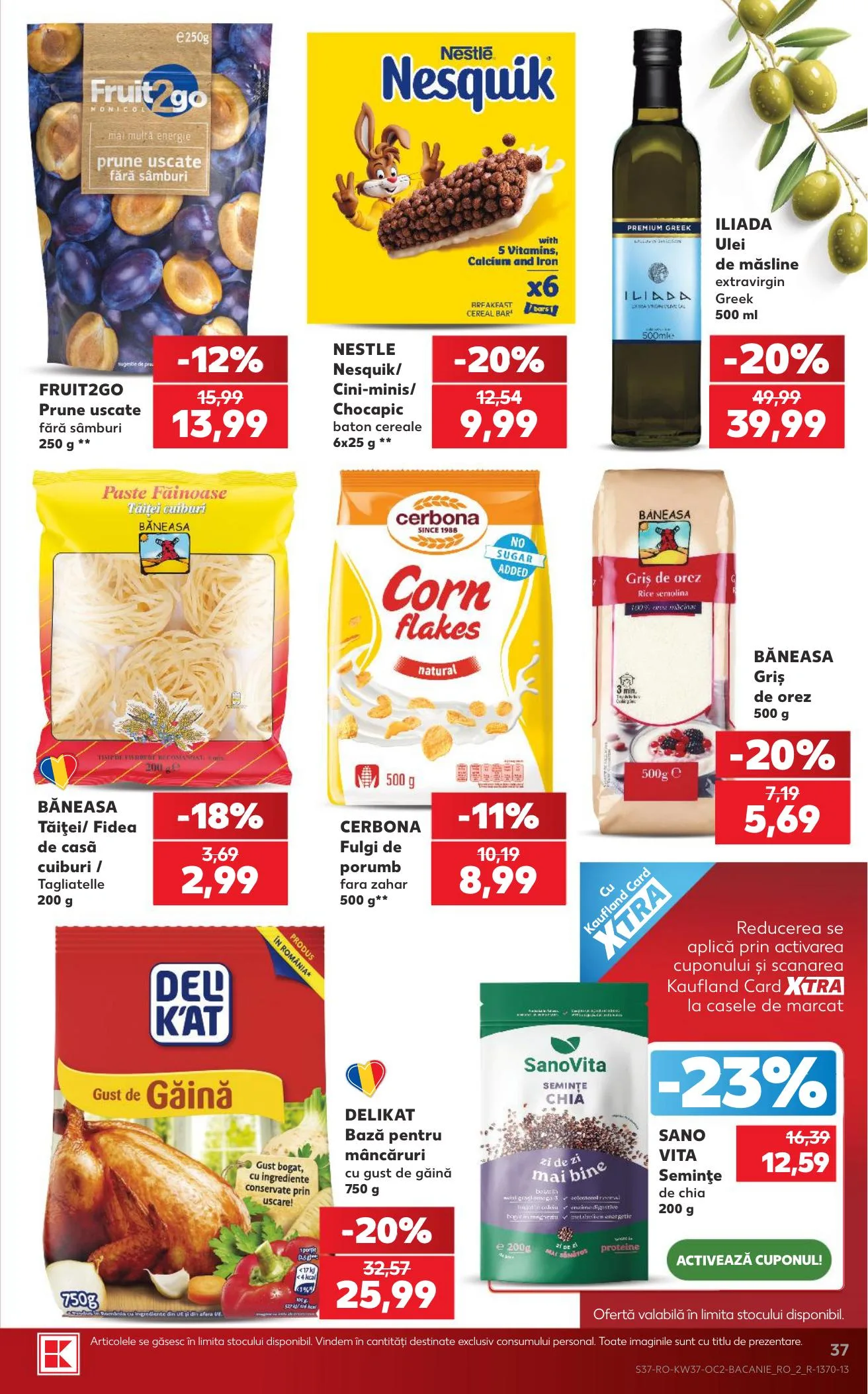 Kaufland akciós újság Románia 09.09–09.15 – 37. oldal