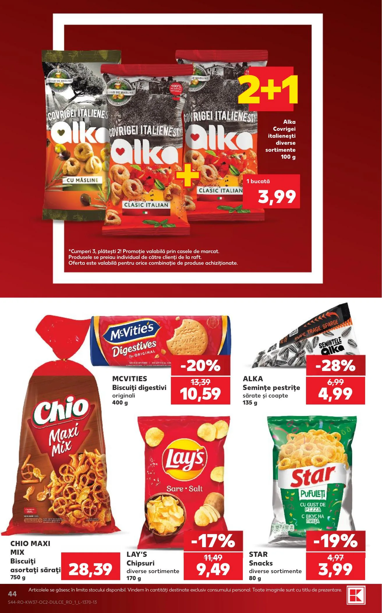 Kaufland akciós újság Románia 09.09–09.15 – 44. oldal
