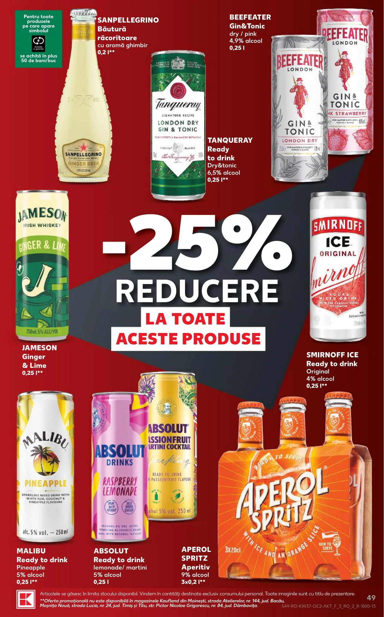 Kaufland akciós újság Románia 09.09–09.15 – 49. oldal