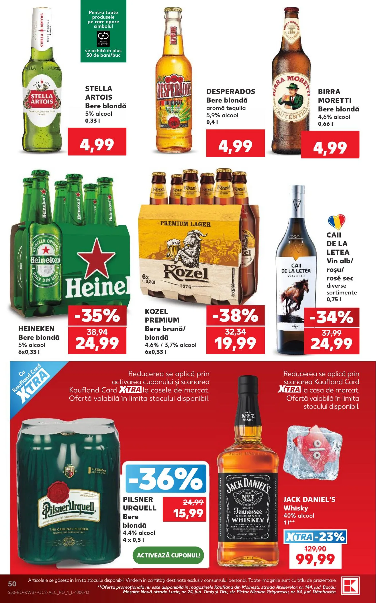 Kaufland akciós újság Románia 09.09–09.15 – 50. oldal