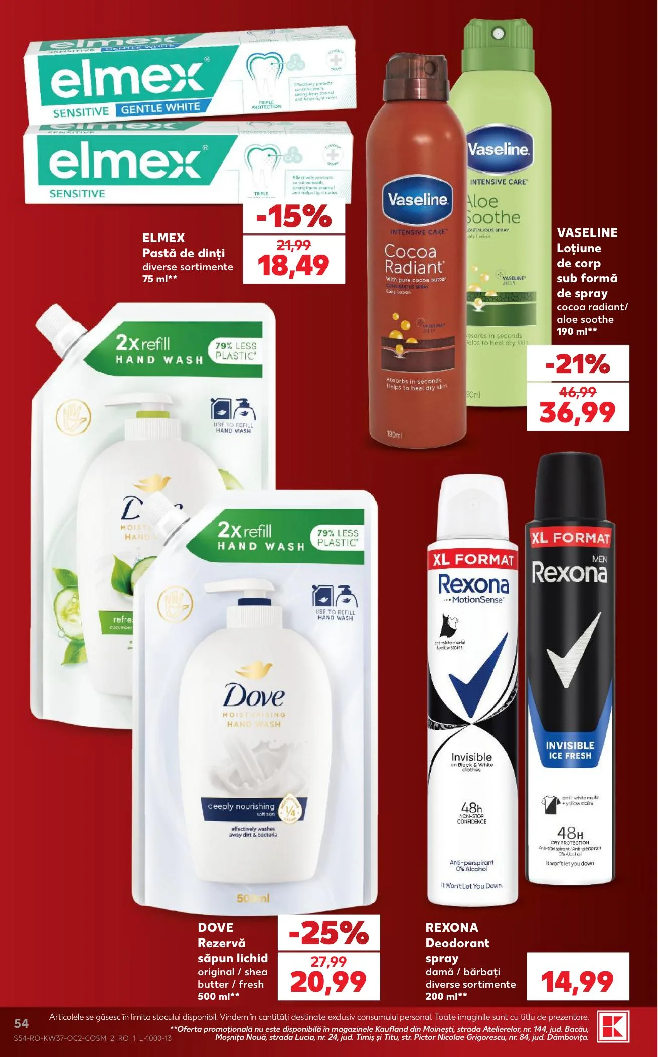 Kaufland akciós újság Románia 09.09–09.15 – 54. oldal