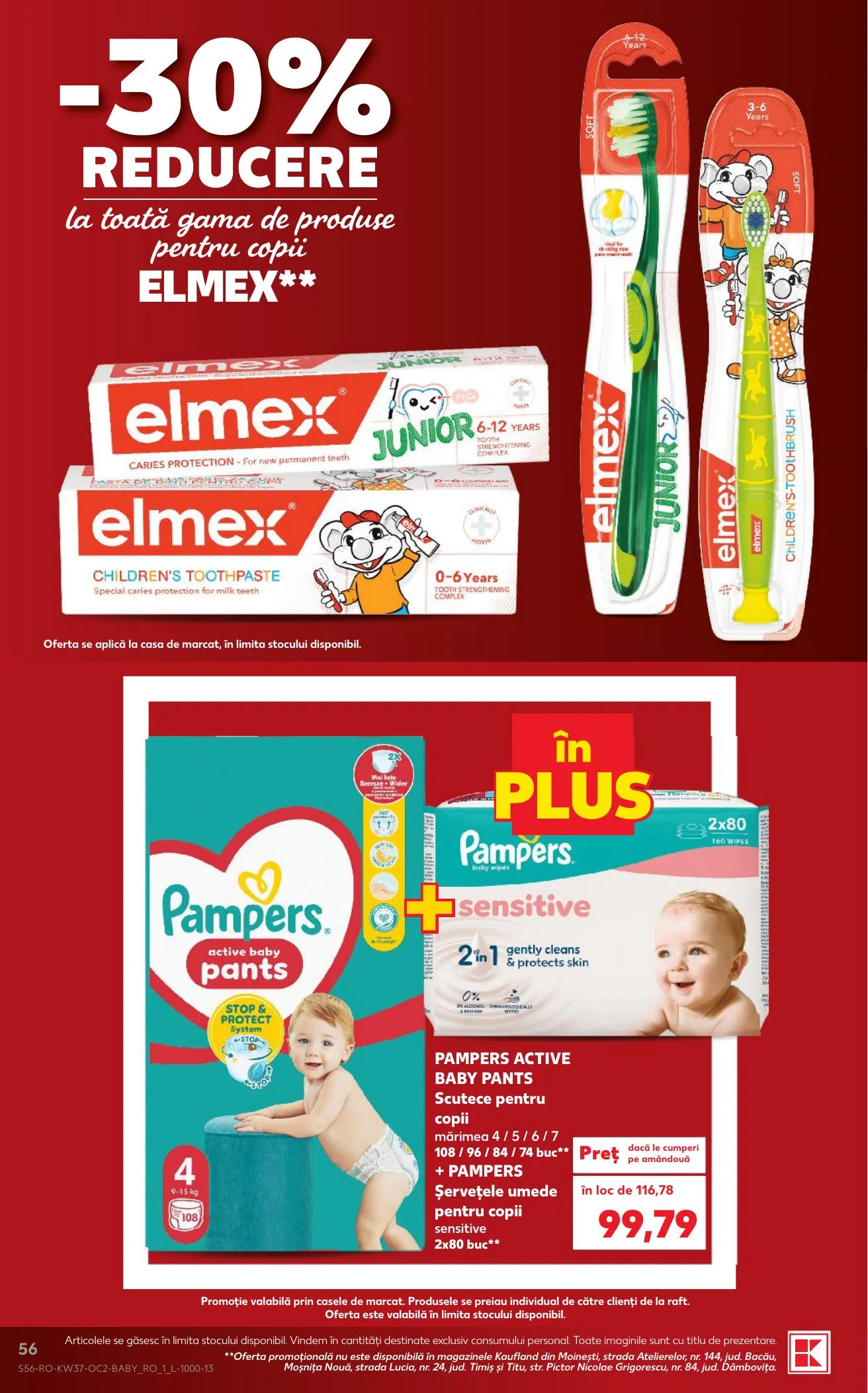 Kaufland akciós újság Románia 09.09–09.15 – 56. oldal