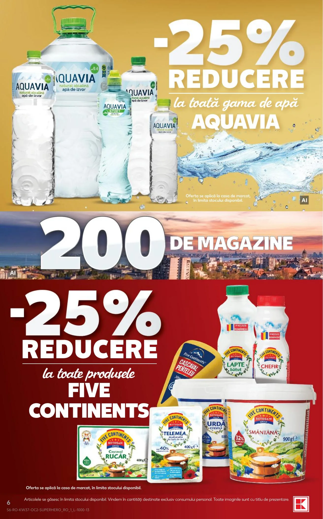 Kaufland akciós újság Románia 09.09–09.15 – 6. oldal