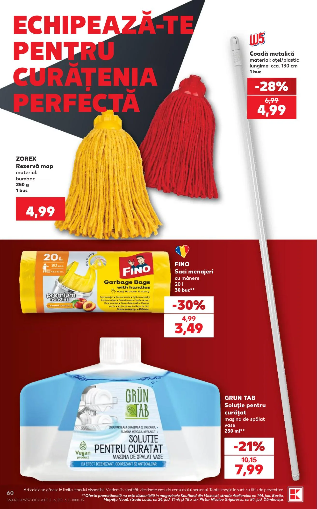 Kaufland akciós újság Románia 09.09–09.15 – 60. oldal