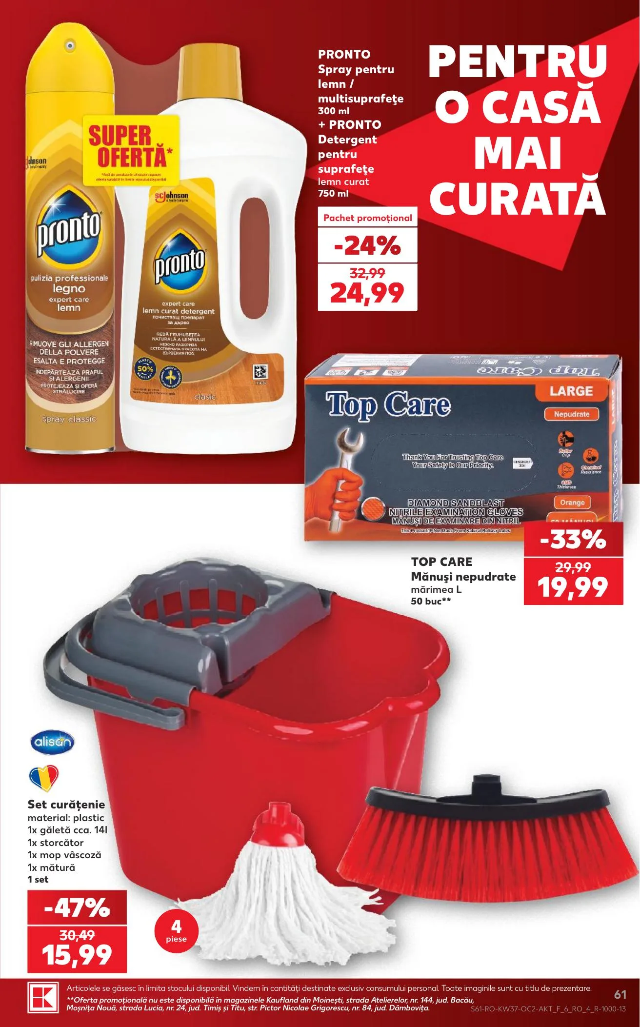 Kaufland akciós újság Románia 09.09–09.15 – 61. oldal
