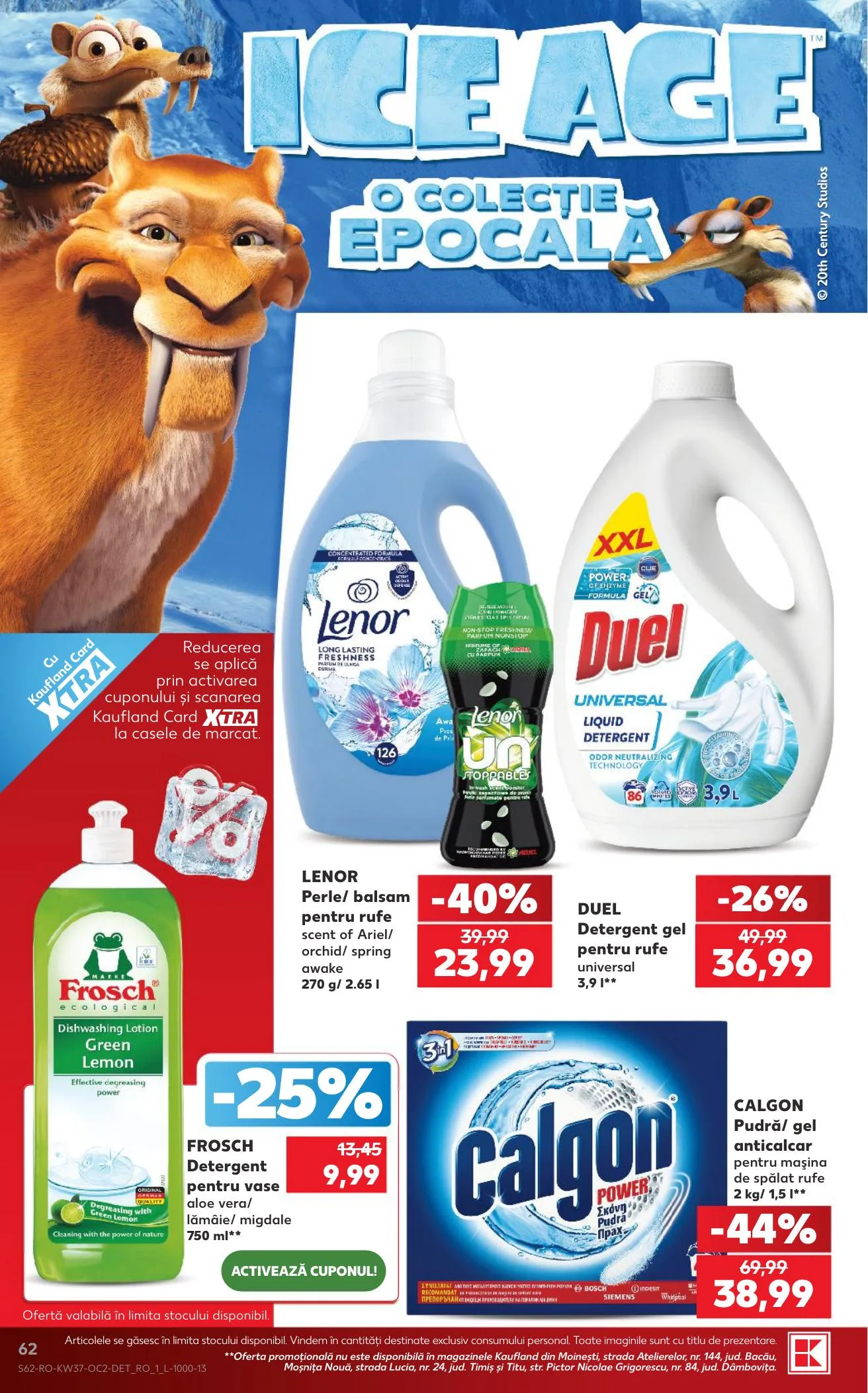 Kaufland akciós újság Románia 09.09–09.15 – 62. oldal