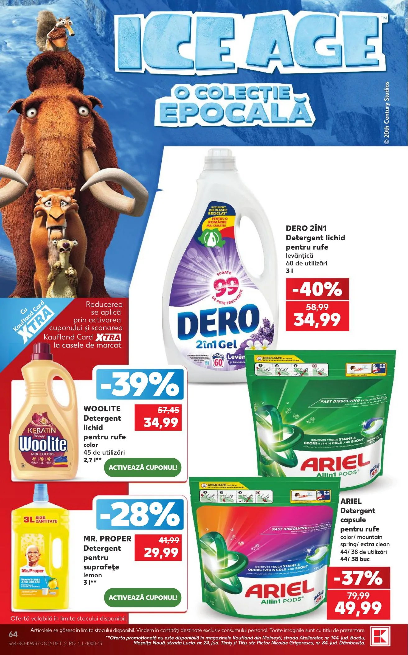 Kaufland akciós újság Románia 09.09–09.15 – 64. oldal