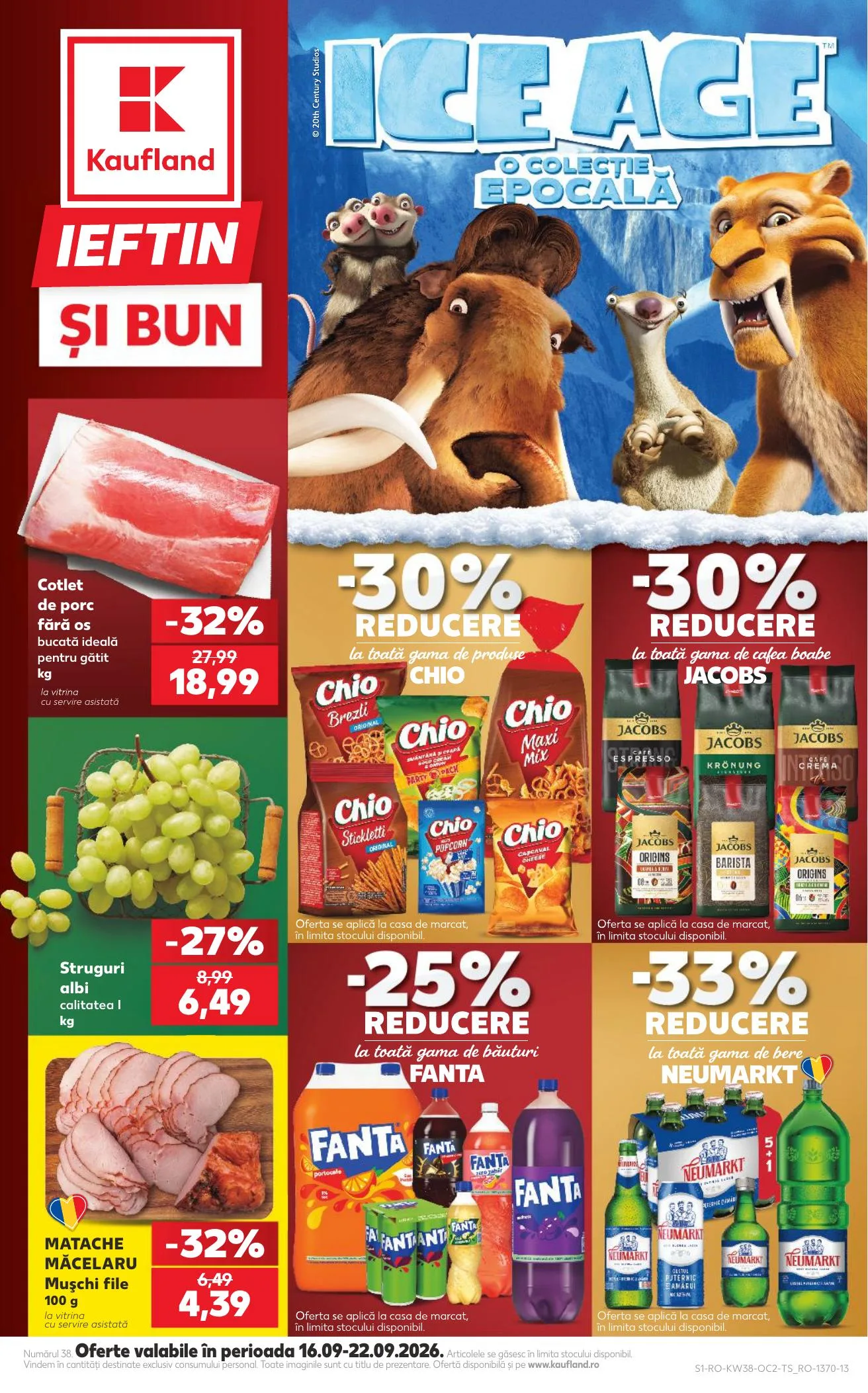 Kaufland akciós újság Románia 09.16–09.22