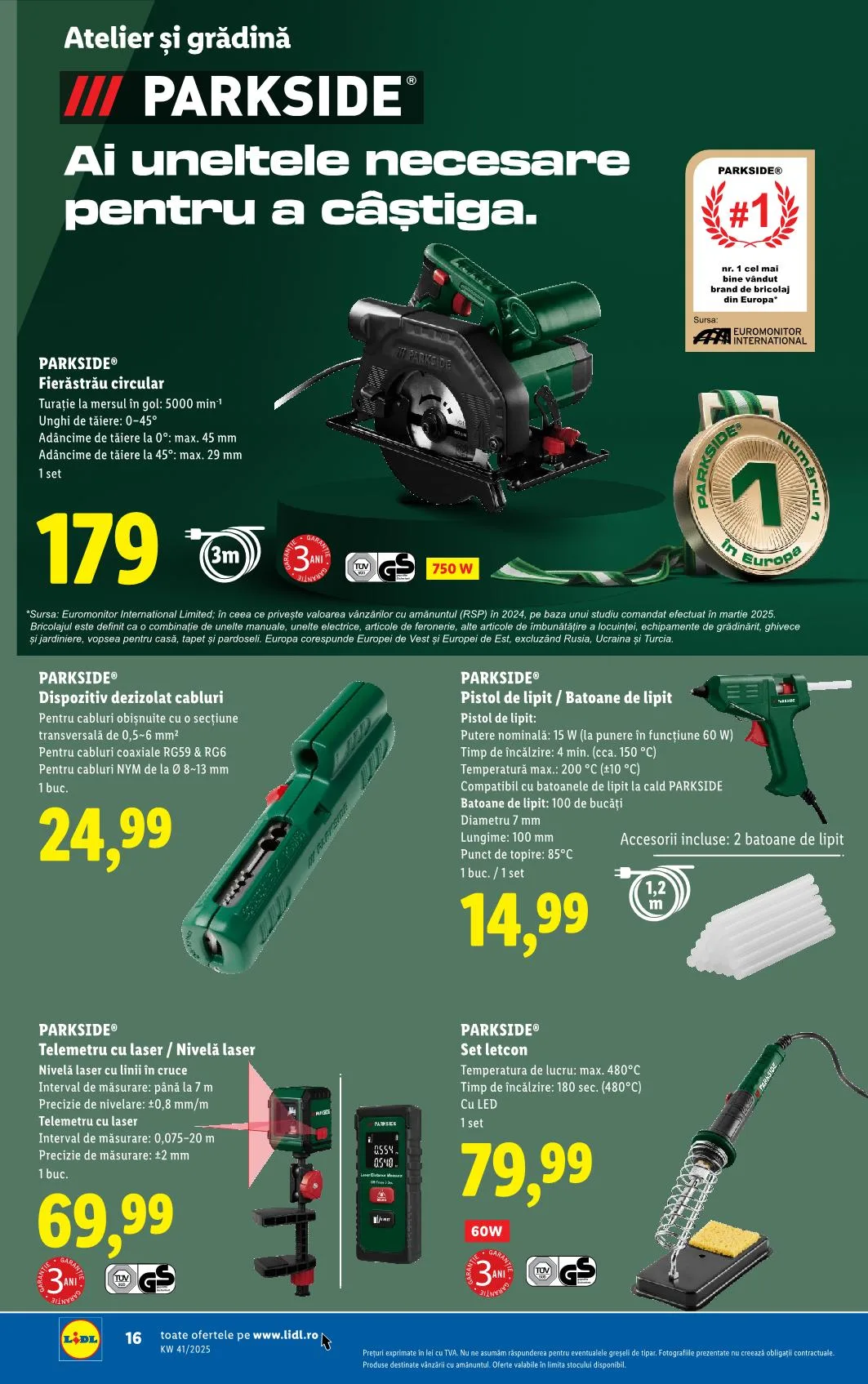 Lidl akciós újság Románia nonfood 10.06–10.12 – 8. oldal